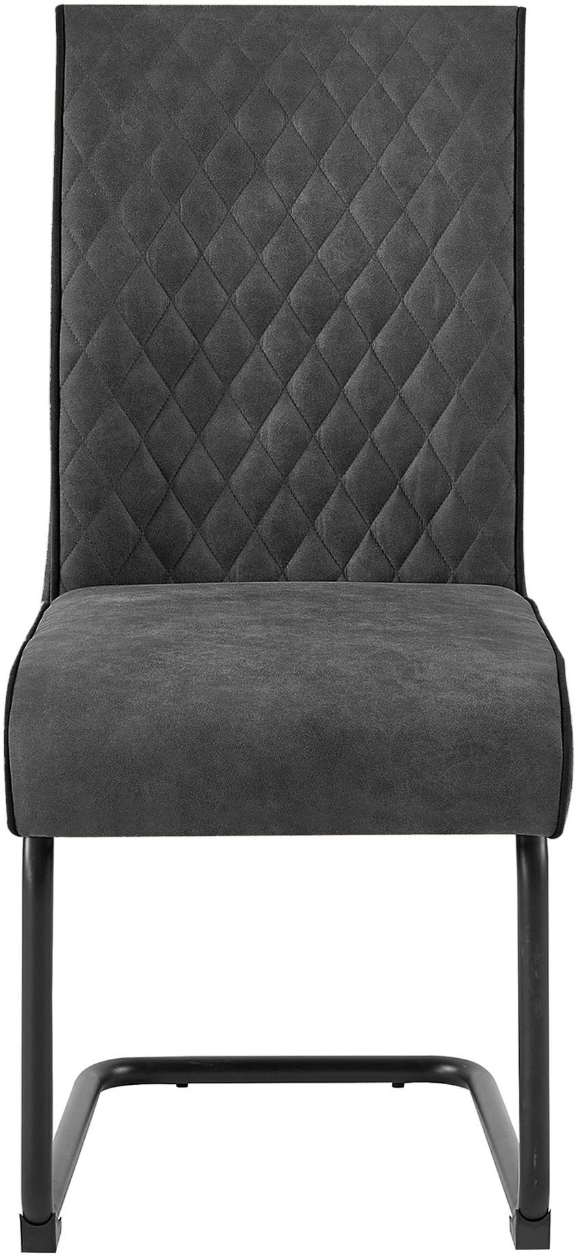 byLIVING Freischwinger Maria-XXL 2er-Set (Set, 2 St), mit gemütlicher Federkernpolsterung und XXL Belastbarkeit bis zu 150kg