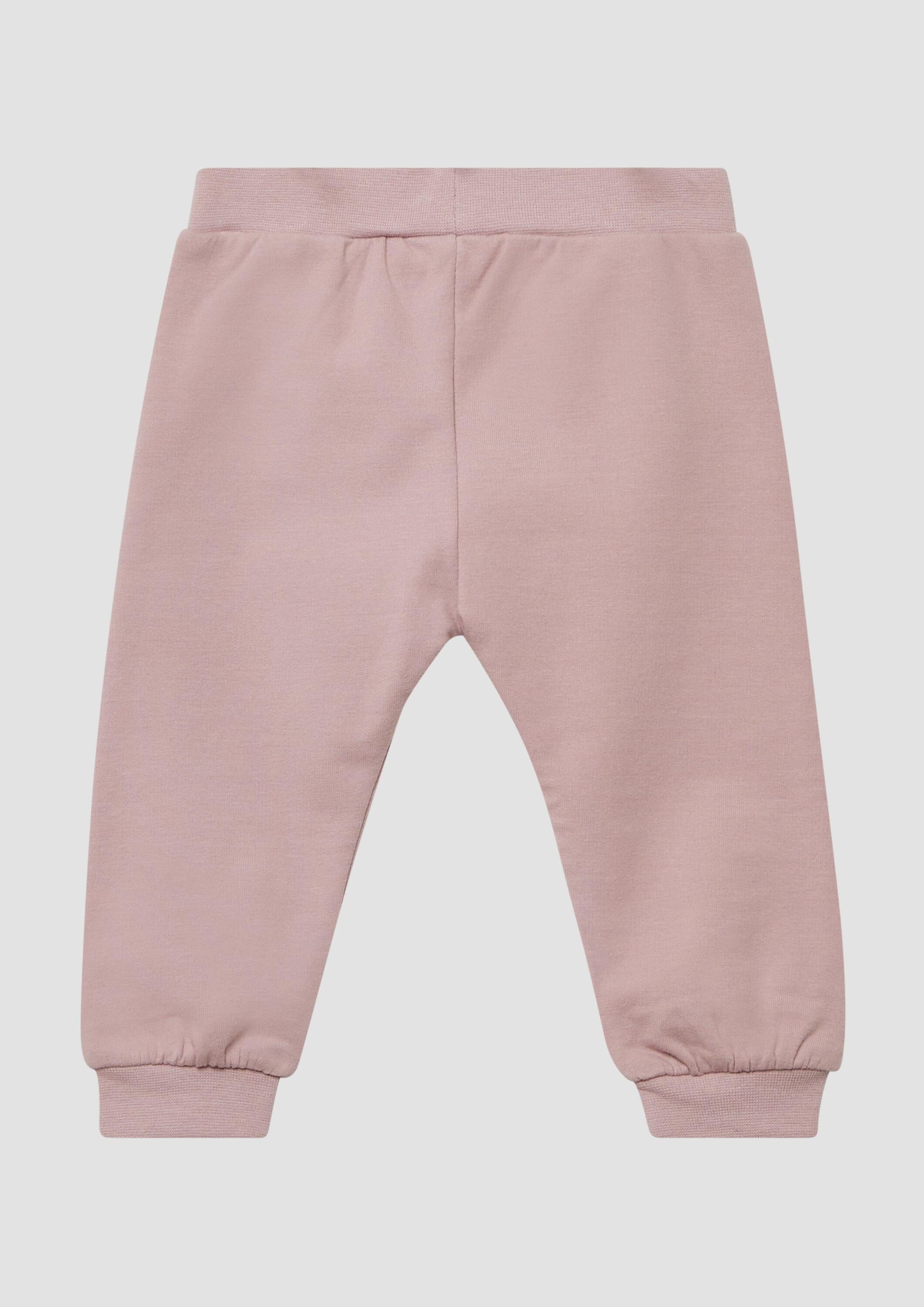 s.Oliver Jogginghose Leggings Kuschelige Jogginghose mit Satin-Schleife – Bild 2 von 3