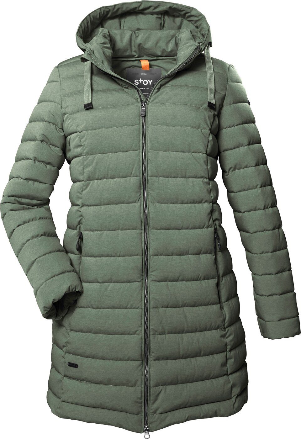 STOY Funktionsmantel STW 5 WMN QLTD PRK DUNKELMINT