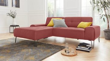 exxpo - sofa fashion Ecksofa Taranto, L-Form