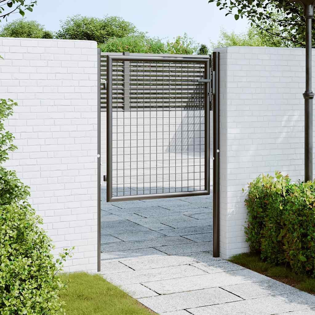 vidaXL Gartentor Mesh-Gartentor Verzinkter Stahl 100 günstig online kaufen