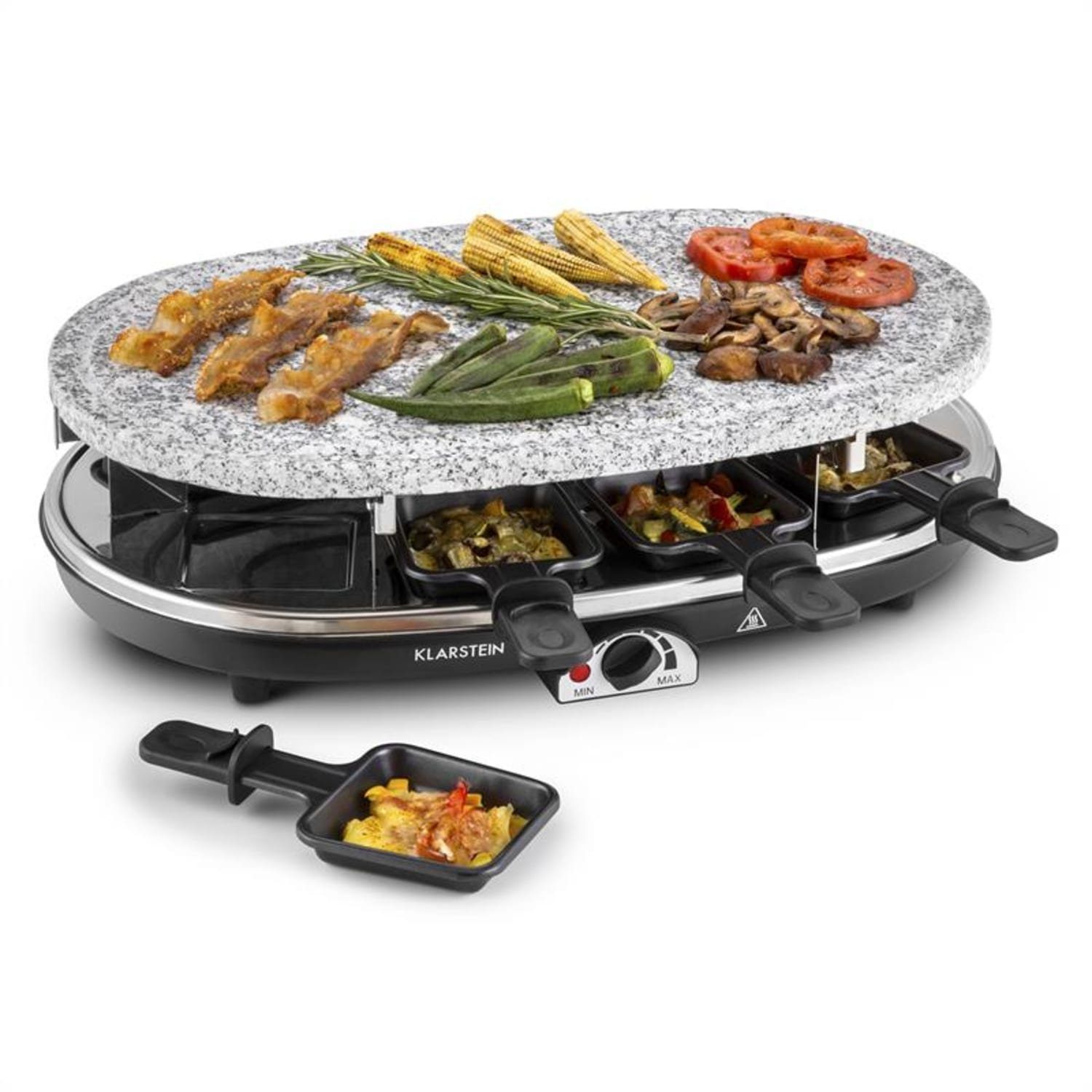 Klarstein Раклетници und Fondue-Set Steaklette, 1500 W
