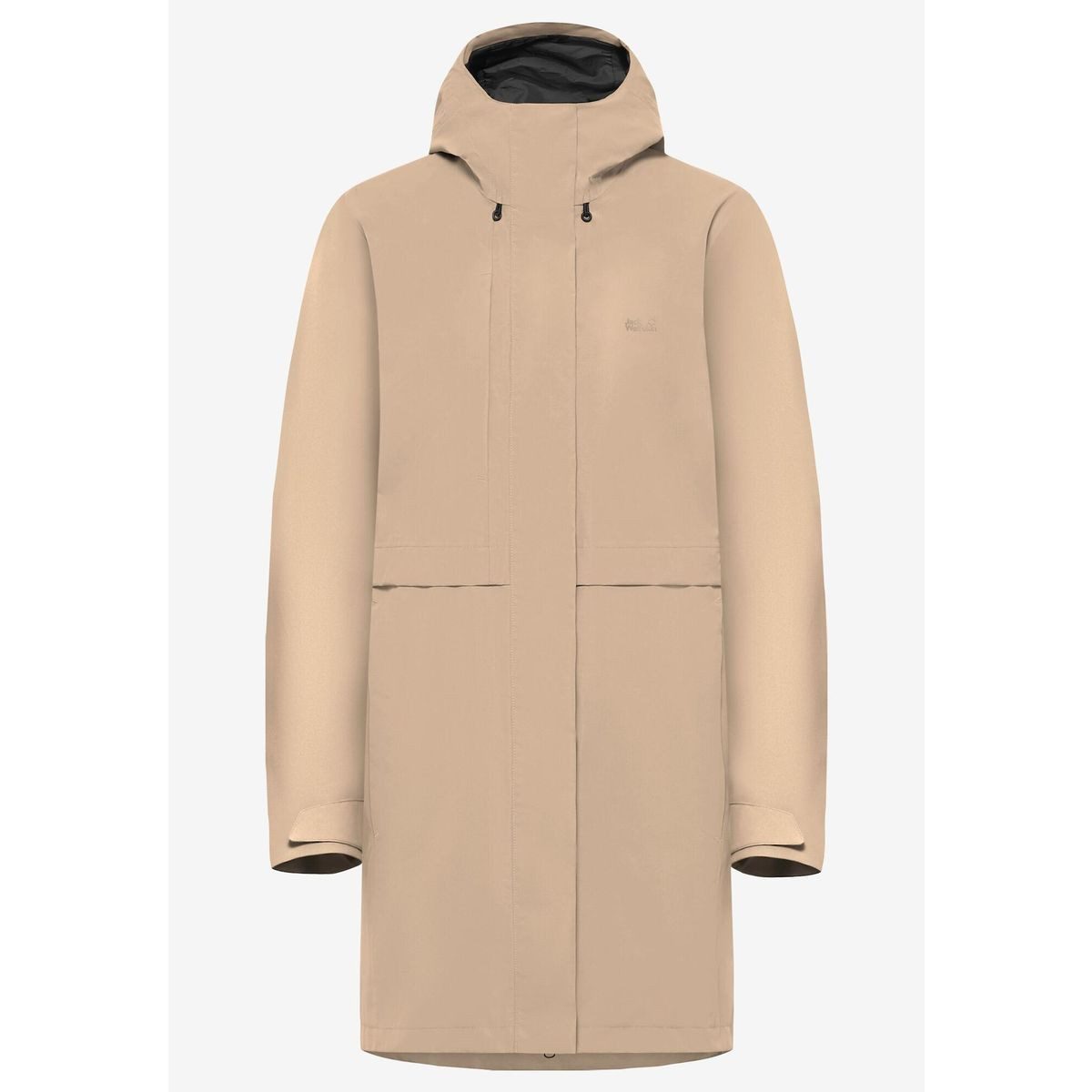 Jack Wolfskin Outdoorjacke Terraview 2L Coat w Perfekter Damenmantel für Outdoor-Abenteuer und Alltag mit – Bild 3 von 5