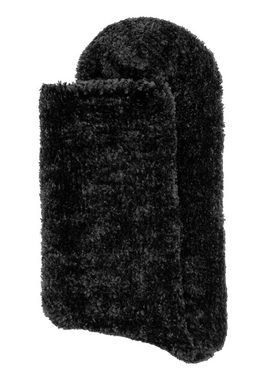 Lavana Kuschelsocken Bettsocken (Packung, 5-Paar) mit weichem, leicht glänzendem Chenillegarn