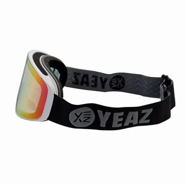 YEAZ Skibrille APEX magnet-ski-snowboardbrille pink, Premium-Ski- und Snowboardbrille für Erwachsene und Jugendliche