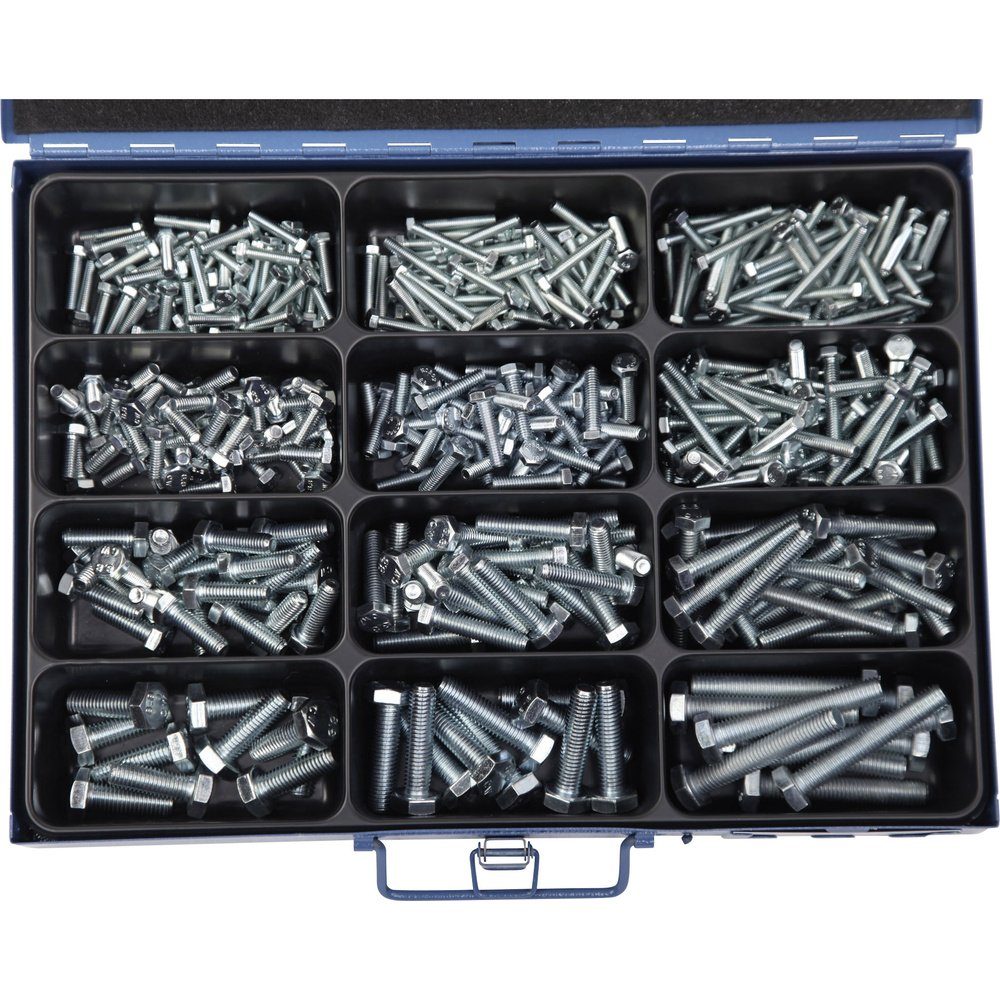 Schrauben-Set 810778 Sechskantschrauben-Sortiment 400 Teile