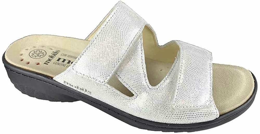MOBILS ergonomic Pantoletten für Damen Pantolette (Schuhweite, 1-tlg., Schuhweite)