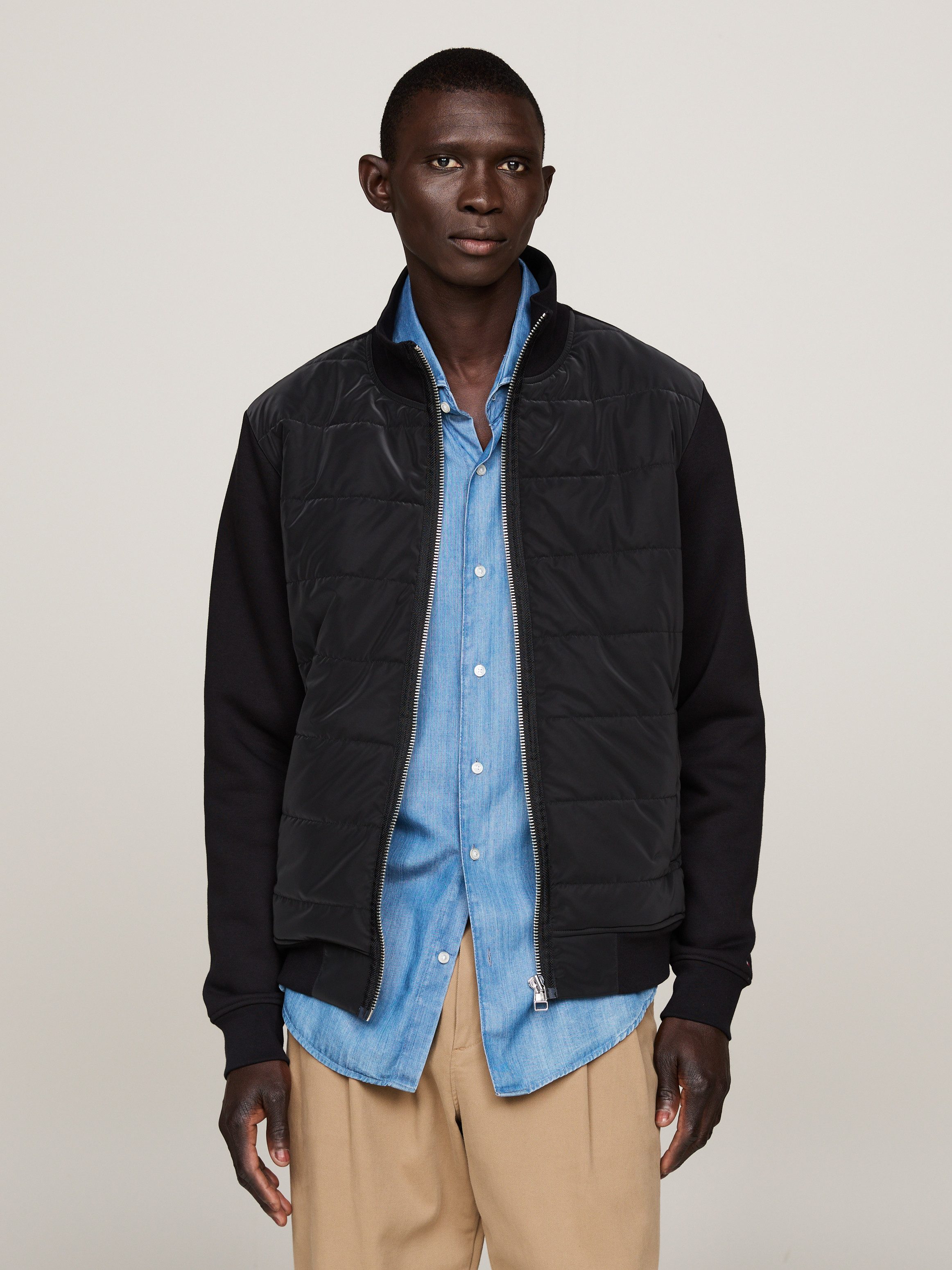 Tommy Hilfiger Sweatjacke MIX MEDIA ZIP günstig online kaufen