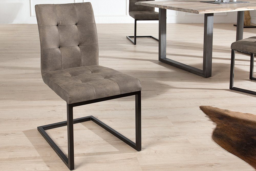 riess-ambiente Freischwinger OXFORD antik taupe / günstig online kaufen