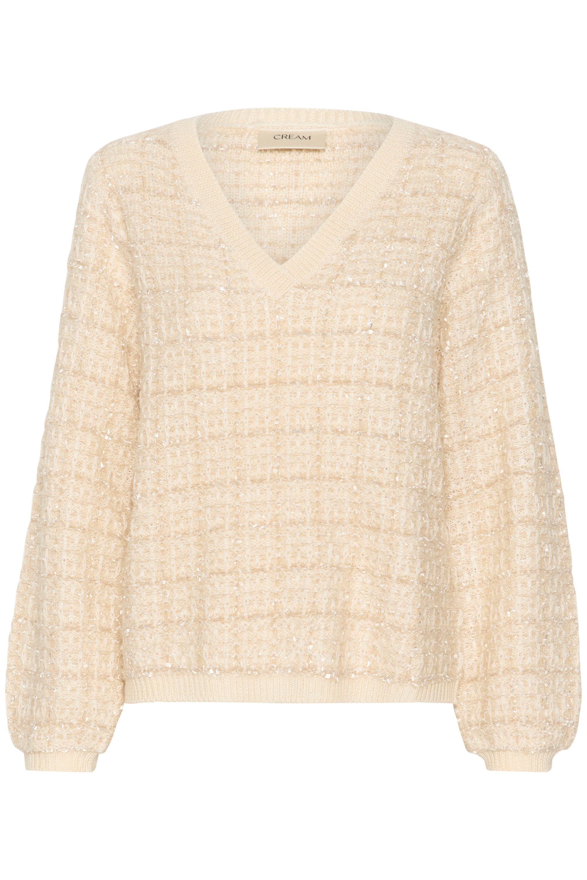 Cream Strickpullover Strickpullover CRBilo