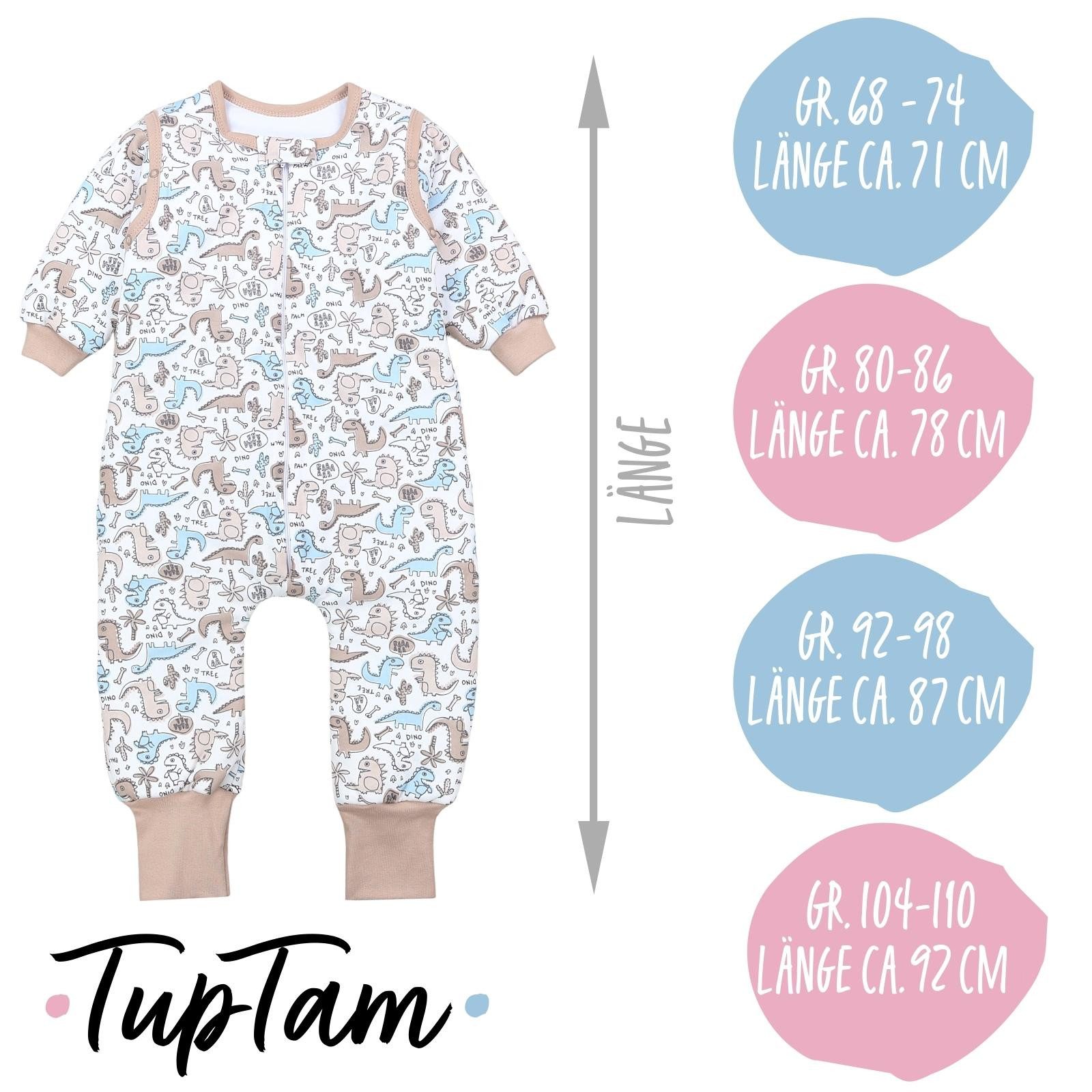 TupTam Babyschlafsack TupTam Schlafsack mit Beinen und Ärmeln 2.5 TOG