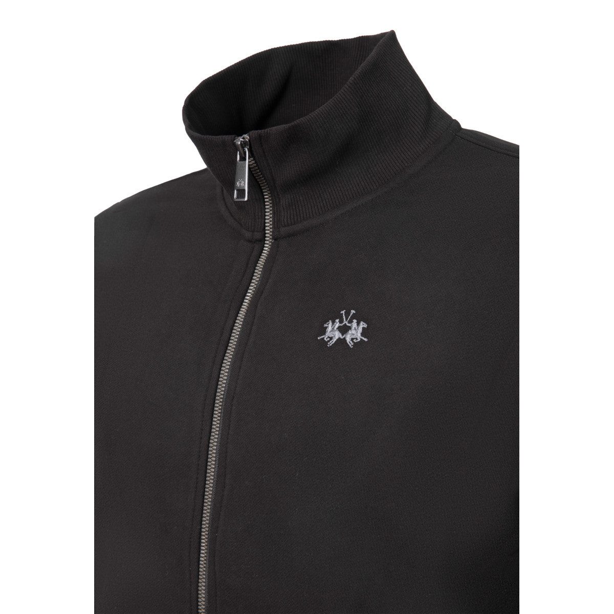 La Martina Sweatjacke MCF004 Herren Zip Hoodie, Kapuzenjacke, Trainingsjacken, Zip Pullover, Freizeitjacke