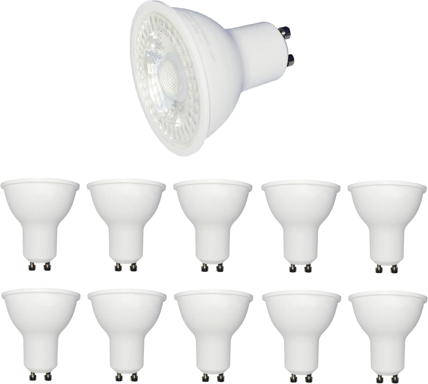 Provance LED-Leuchtmittel 10 x LED GU10 5W 420 Lm 4000 K, GU10, 10 St., Neu günstig online kaufen