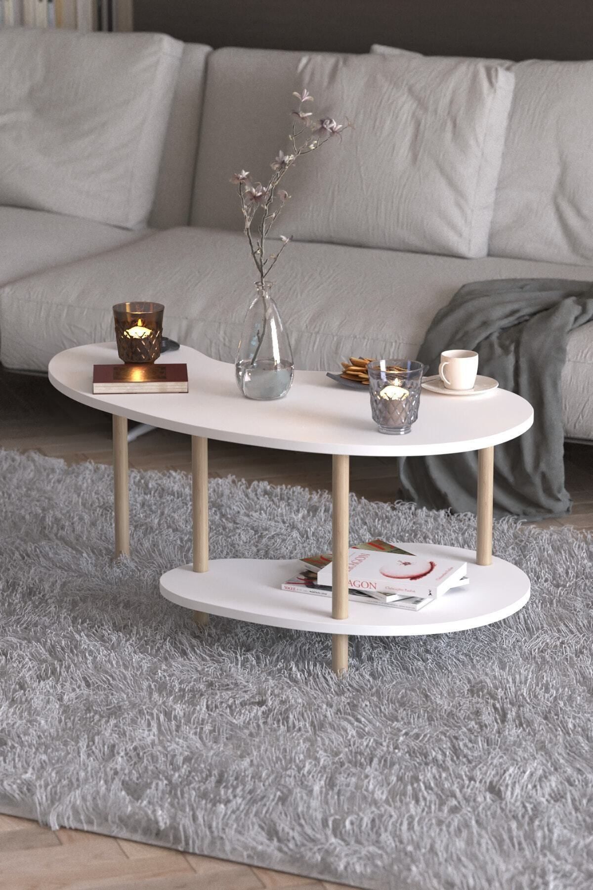 en.casa Couchtisch (1-St), Mit Ablage und Zeitschriftenfach 91332186