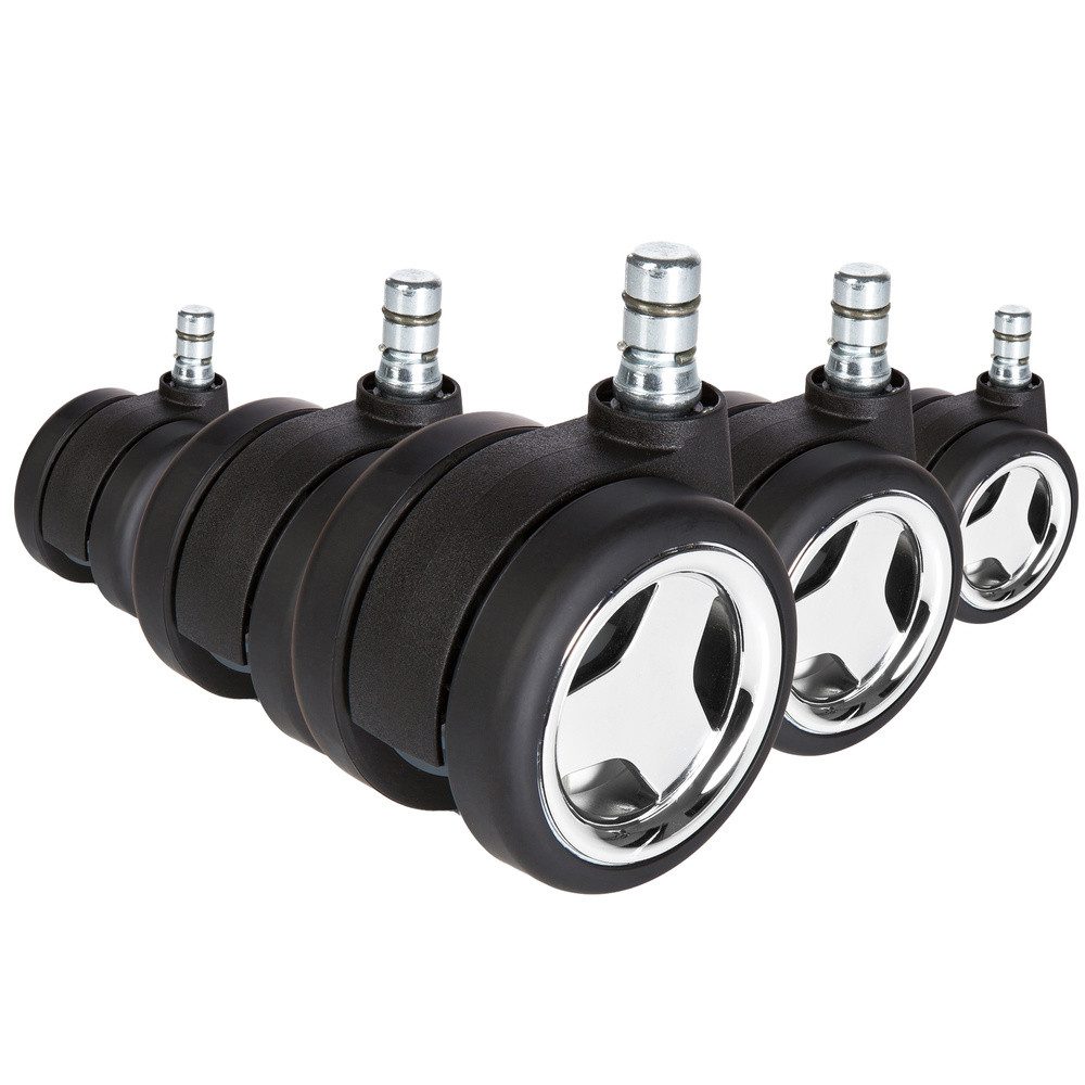 Stuhlrolle Stuhlrollen 5X Rolo Game No-Noise 11Mm/60Mm