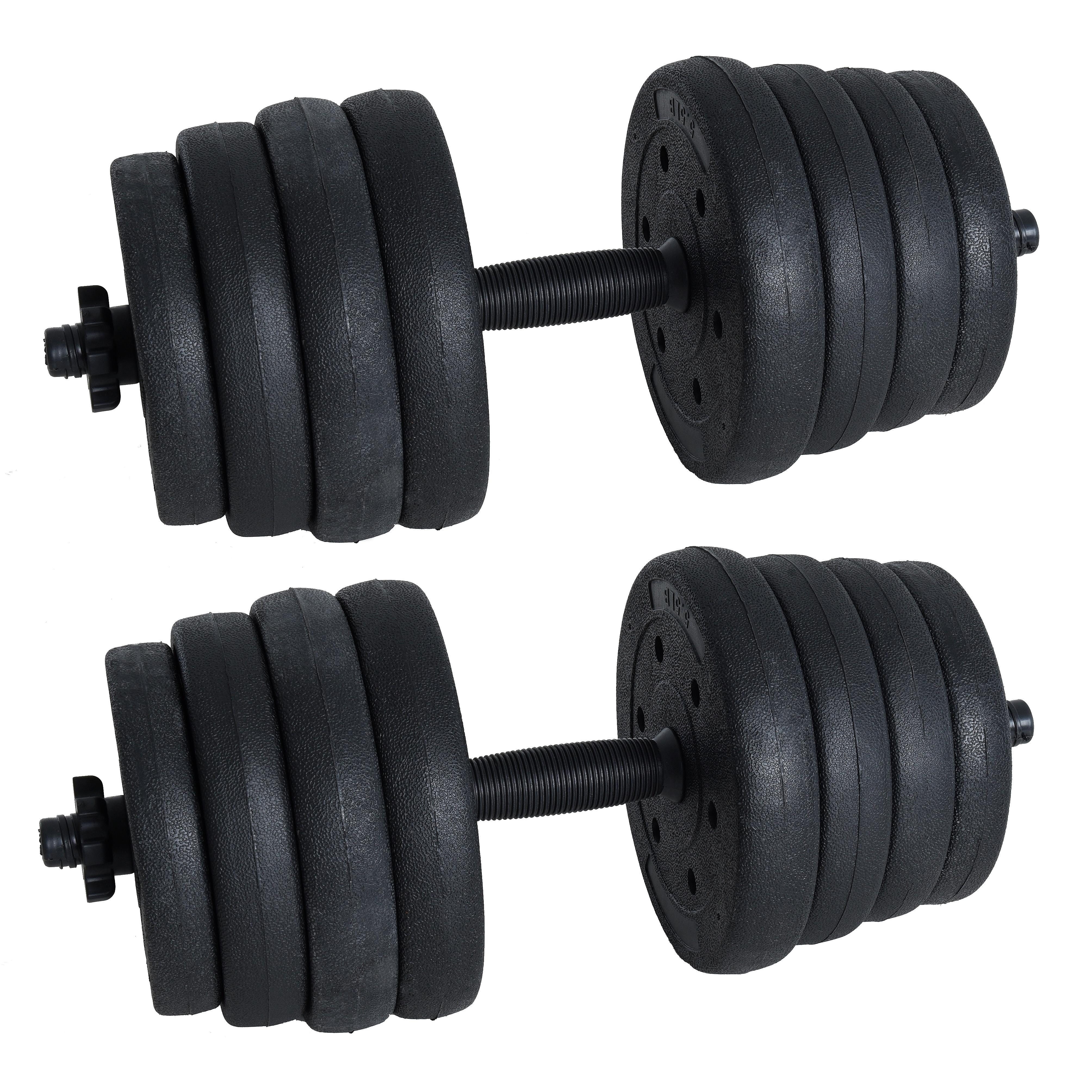 ESTEXO Hantel-Set Kurzhantel Set Hantelset 30kg Hantel Krafttraining Hantelscheiben Mu