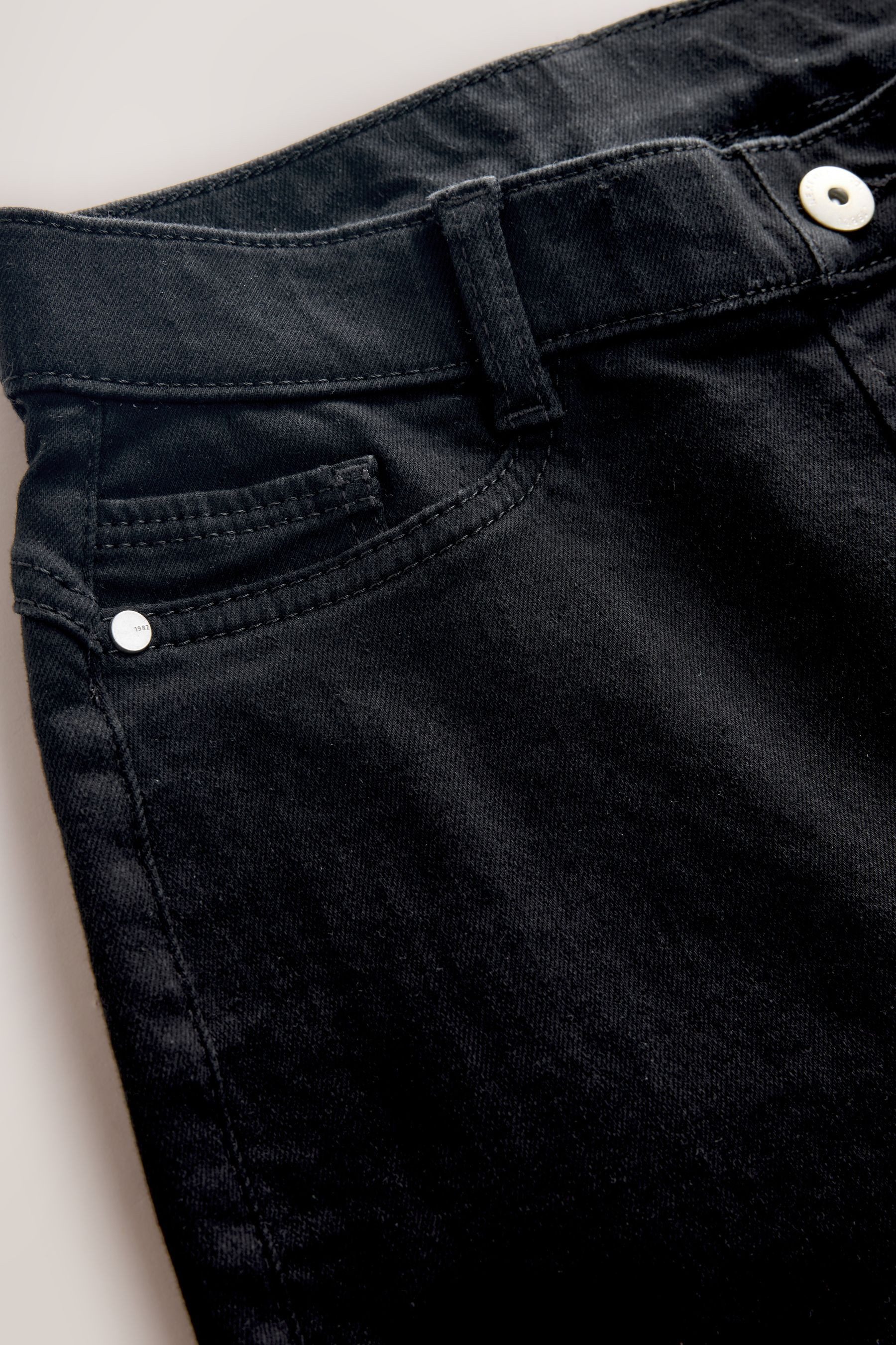 Next Schlagjeans Flexi Fit Schlupf-Hochbund-Schlagjeans (1-tlg)