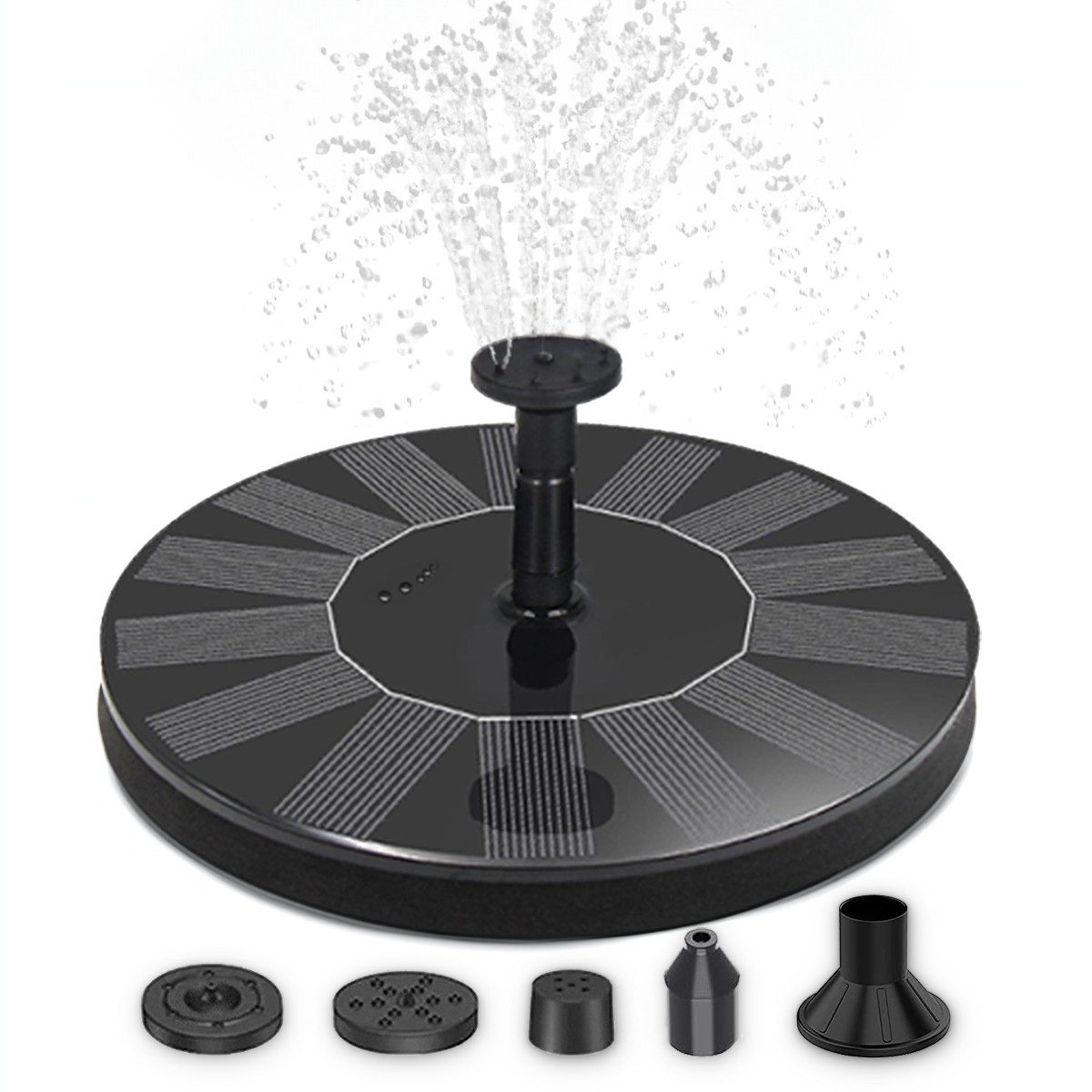 matches21 HOME & HOBBY Wasserspiel Solarbrunnen günstig online kaufen