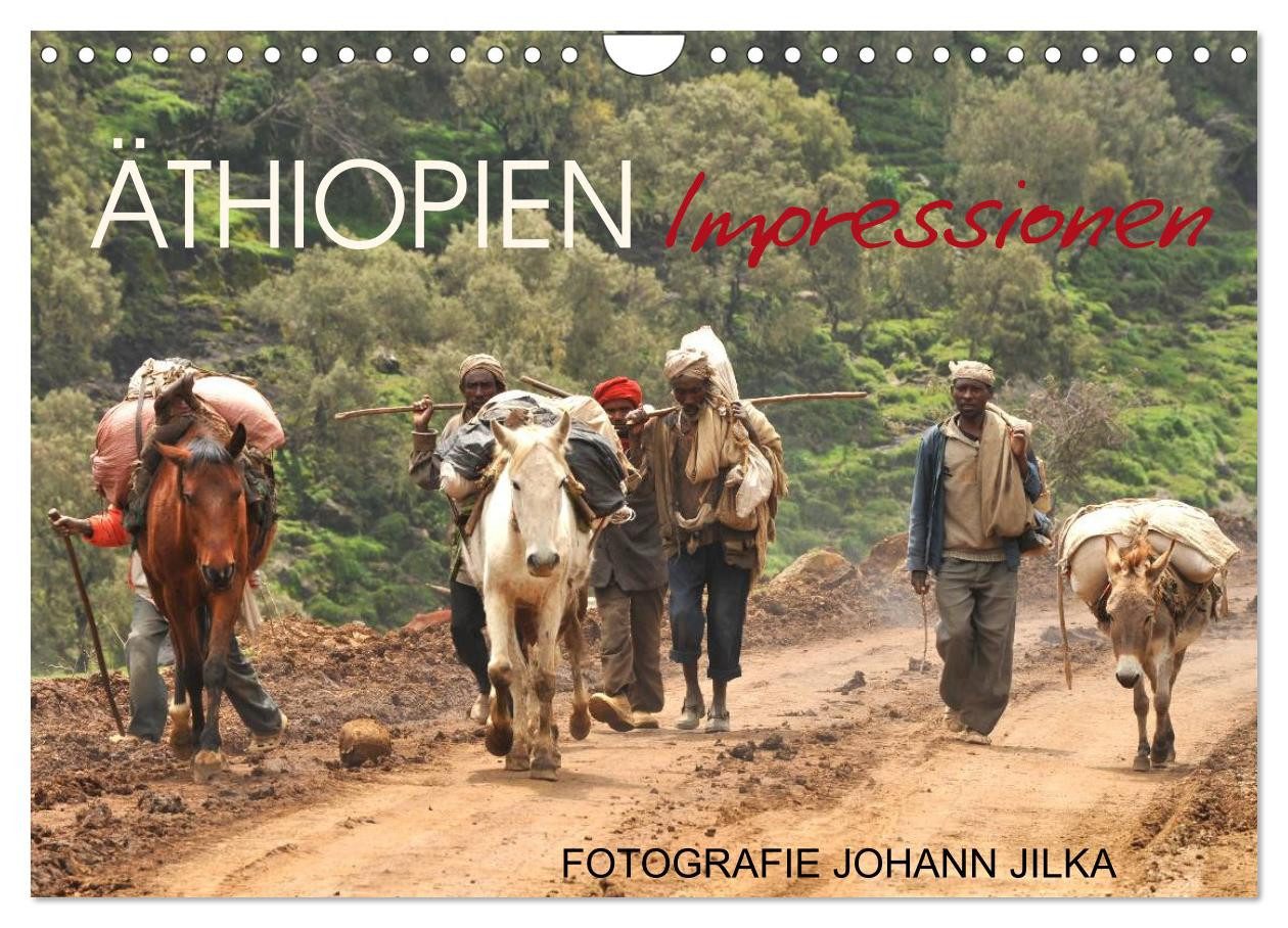 CALVENDO Wandkalender Äthiopien Impressionen (Wandkalender 2027 DIN A4 quer), CALVENDO Monat