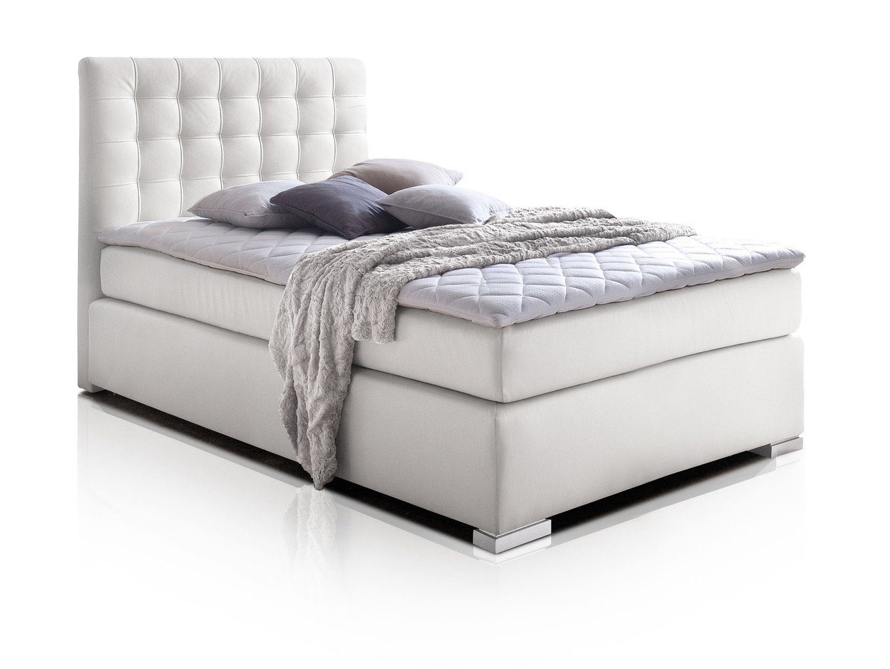 Moebel-Eins Boxspringbett ISABELL Boxspringbett, ISABELL Boxspringbett