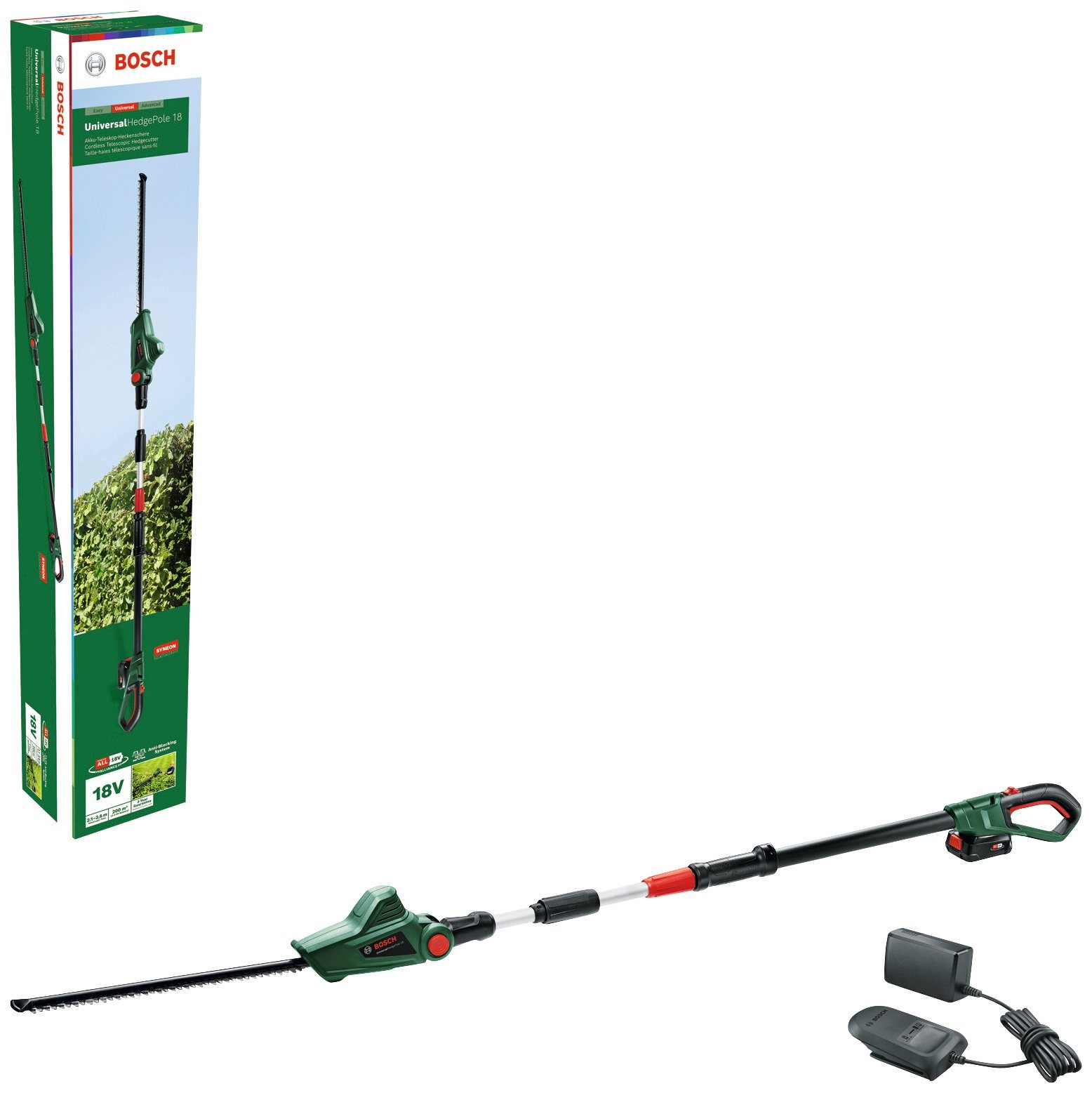 Akku-Heckenschere UniversalHedgePole 18