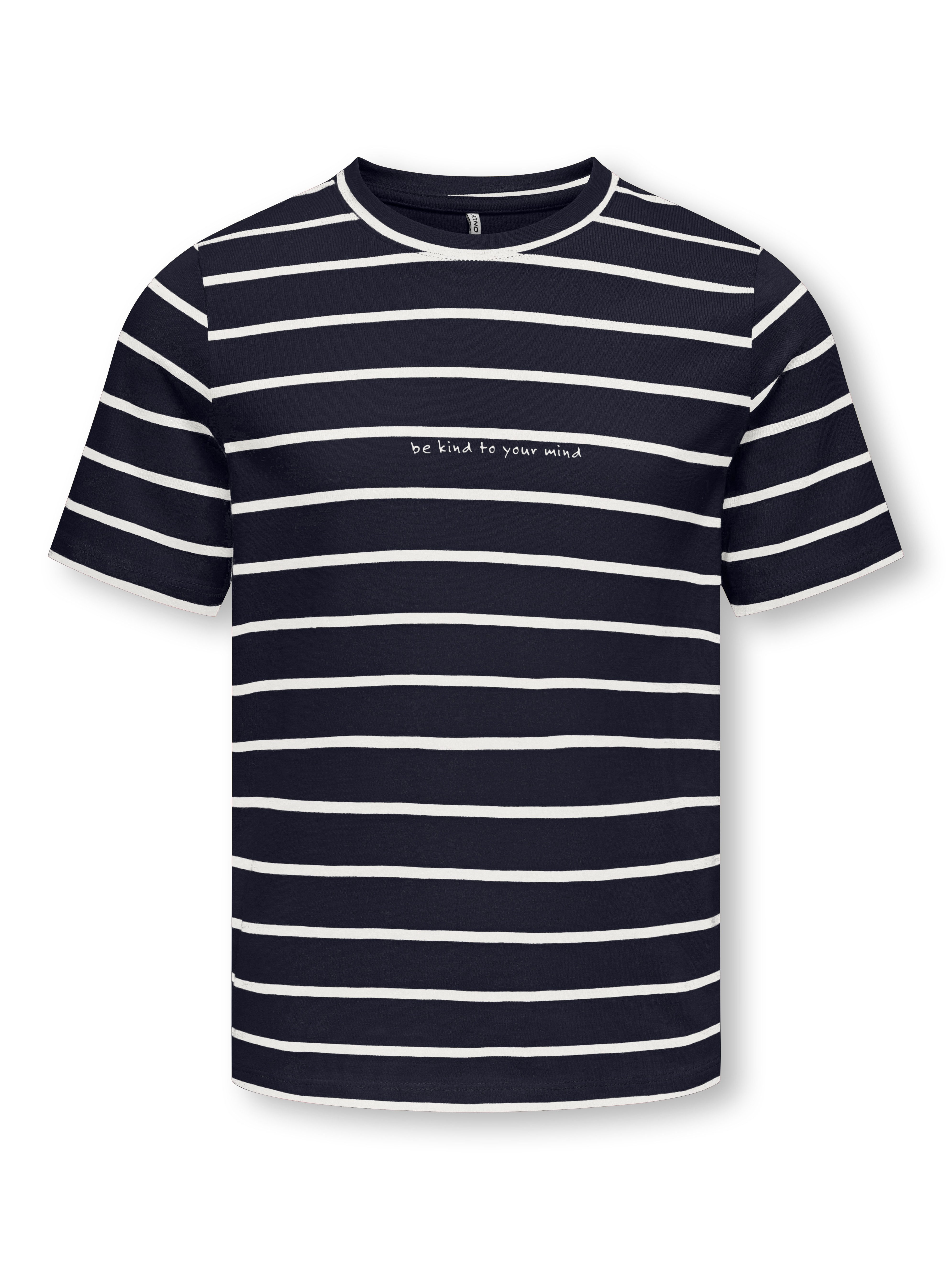 KIDS ONLY T-Shirt KOGHELLE LIFE S/S STRIPE REG. TOP JRS