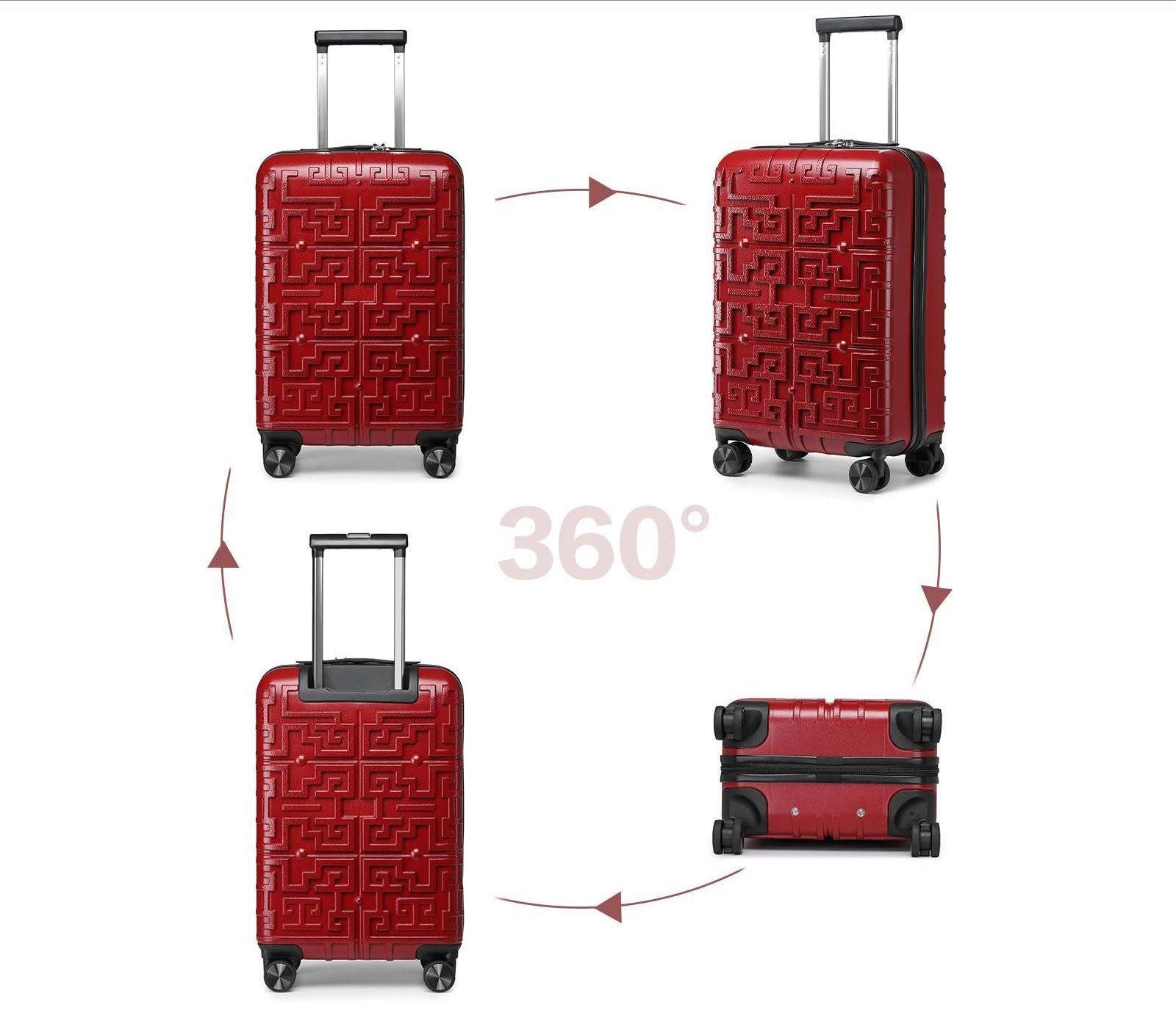 Supercase Handgepäck-Trolley Reisekoffer Handgepäck 55x35x23, TSA, günstig online kaufen