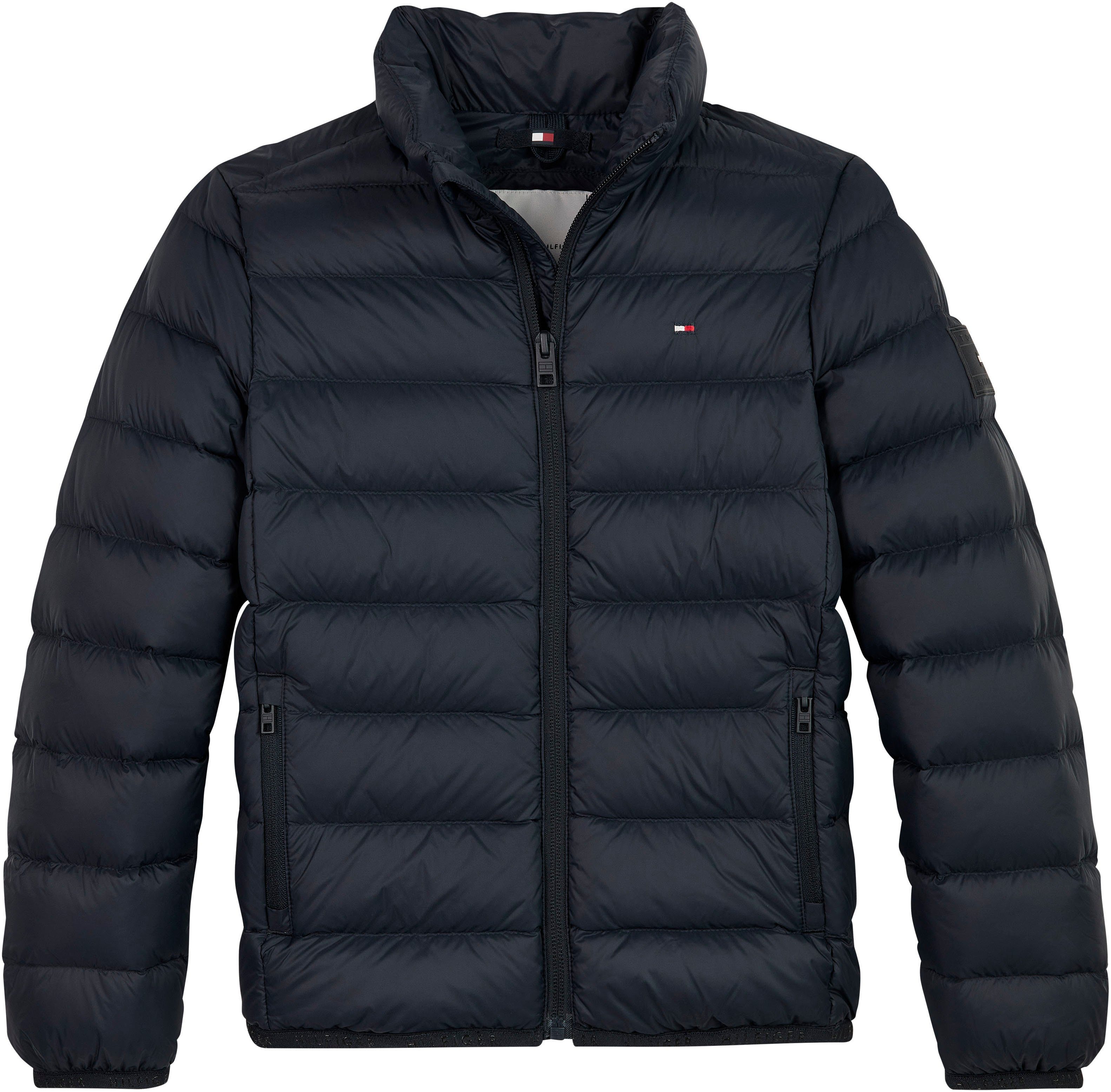 Tommy Hilfiger Daunenjacke U ESSENTIAL LIGHT JACKET mit Logo-Details