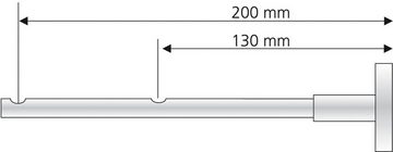 Doppelträger, Liedeco, Gardinenstangen, (1-St), für Innenlaufprofile 28 mm Ø