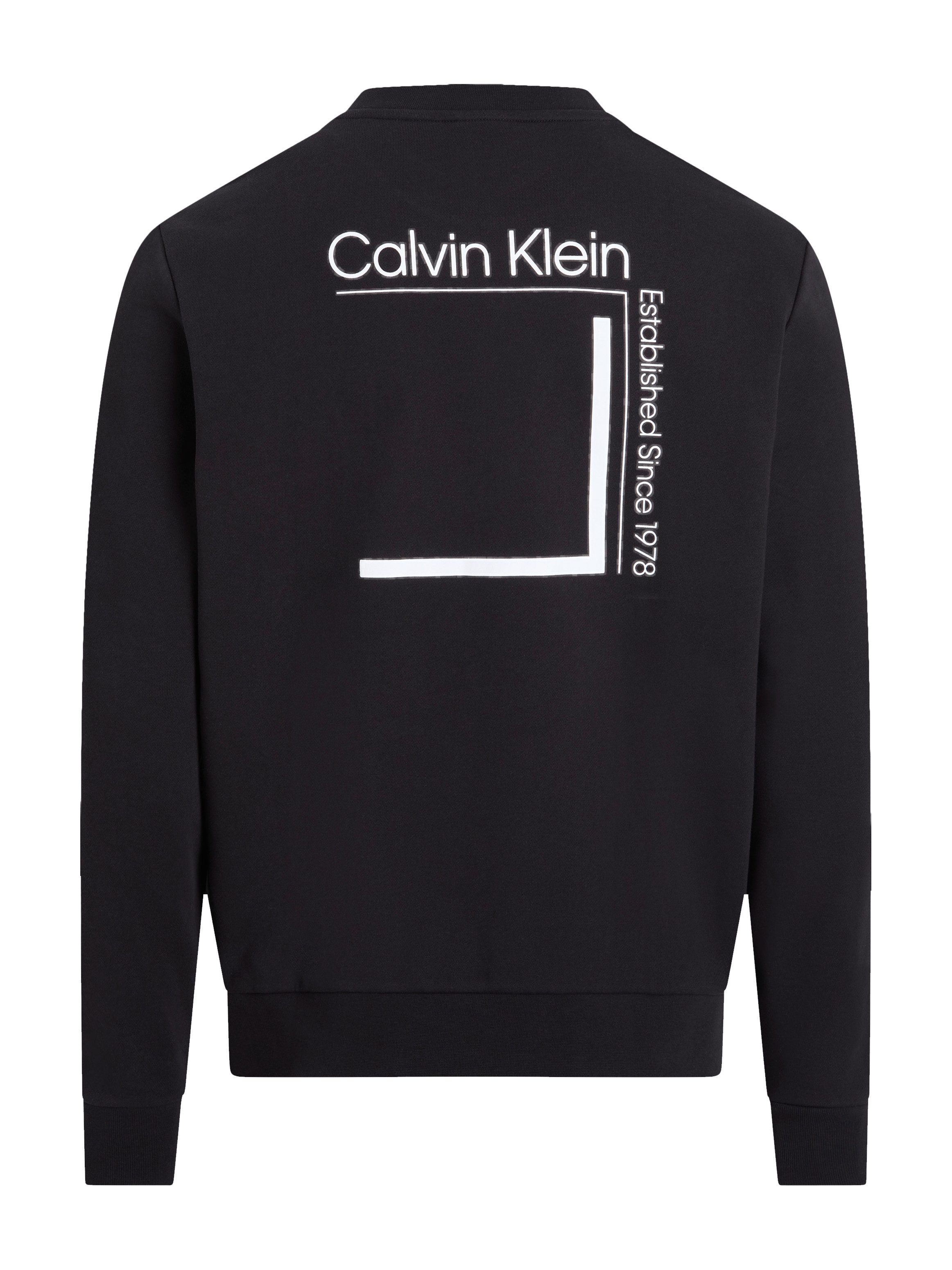 Calvin Klein Sweatshirt CP-LINEAR BOX LOGO SWEATSHIRT mit Logo auf der Rückseite