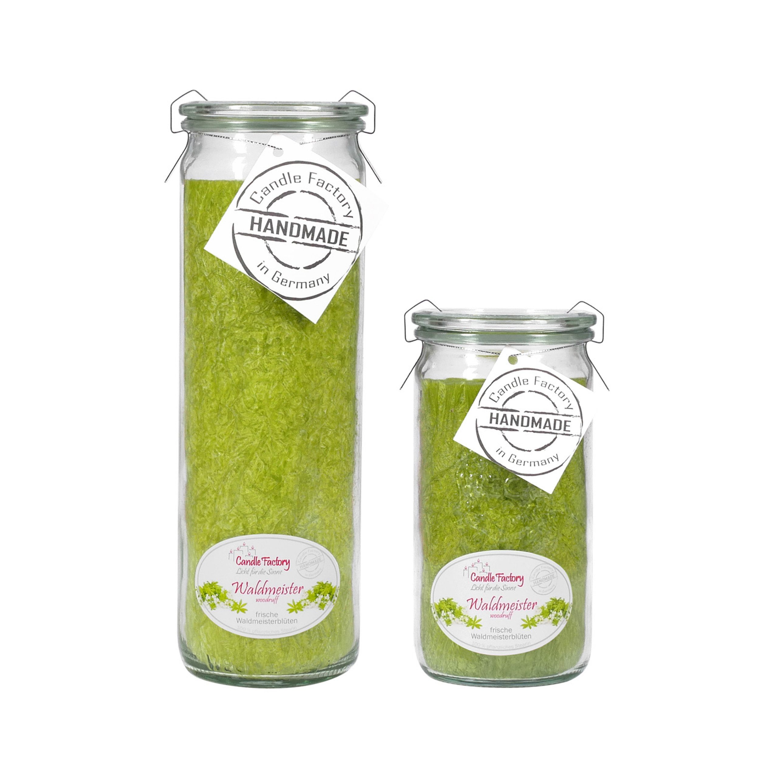 Candle Factory Duftkerze Candle Factory Kerzen-Set Waldmeister Big + Mini Jumbo Duftkerze