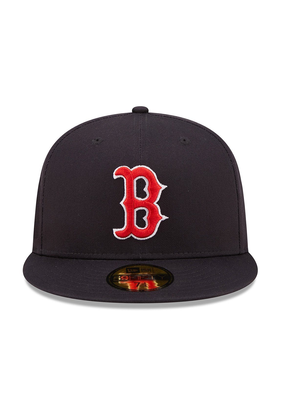 RED Dunkelblau Cap SOX Patch Side Cap New Fitted BOSTON New Era 59Fifty