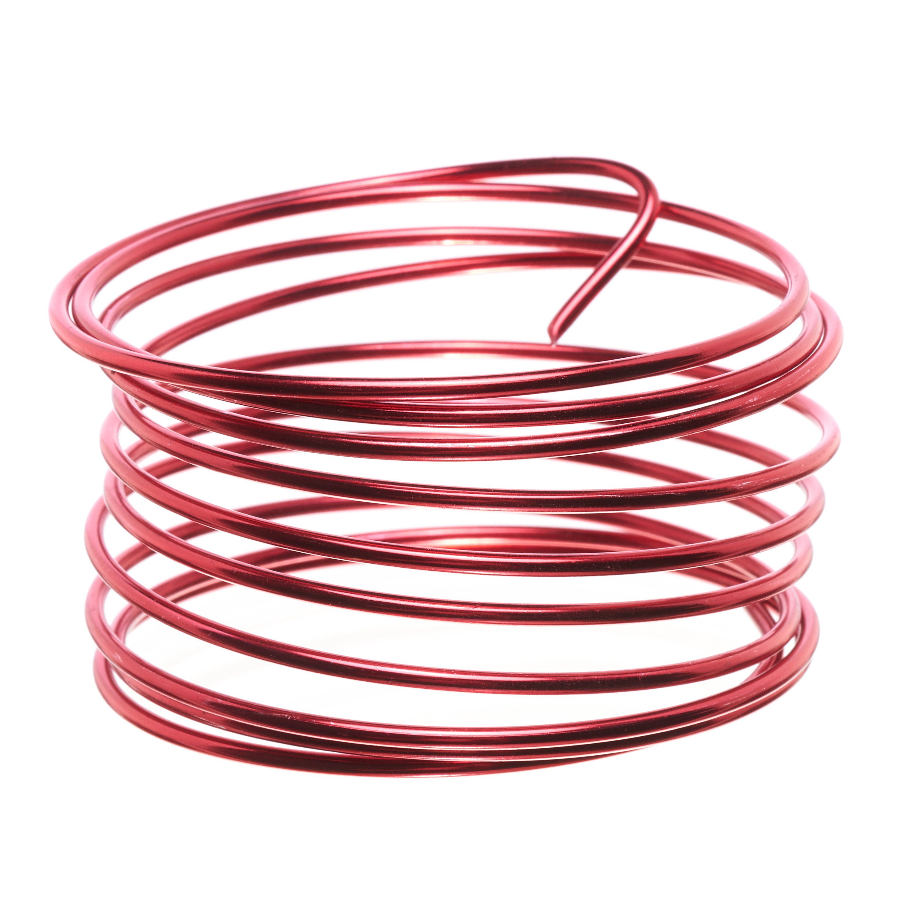 Glorex Draht, Ø2 mm, 2 m Rot