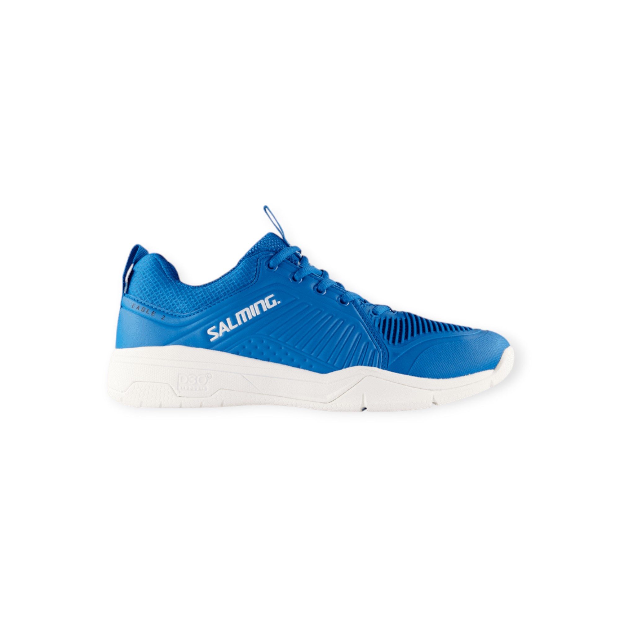 SALMING Hallen-Indoorschuhe Eagle 2 Stabilität/Komfort blau/weiss Herren Badmintonschuh