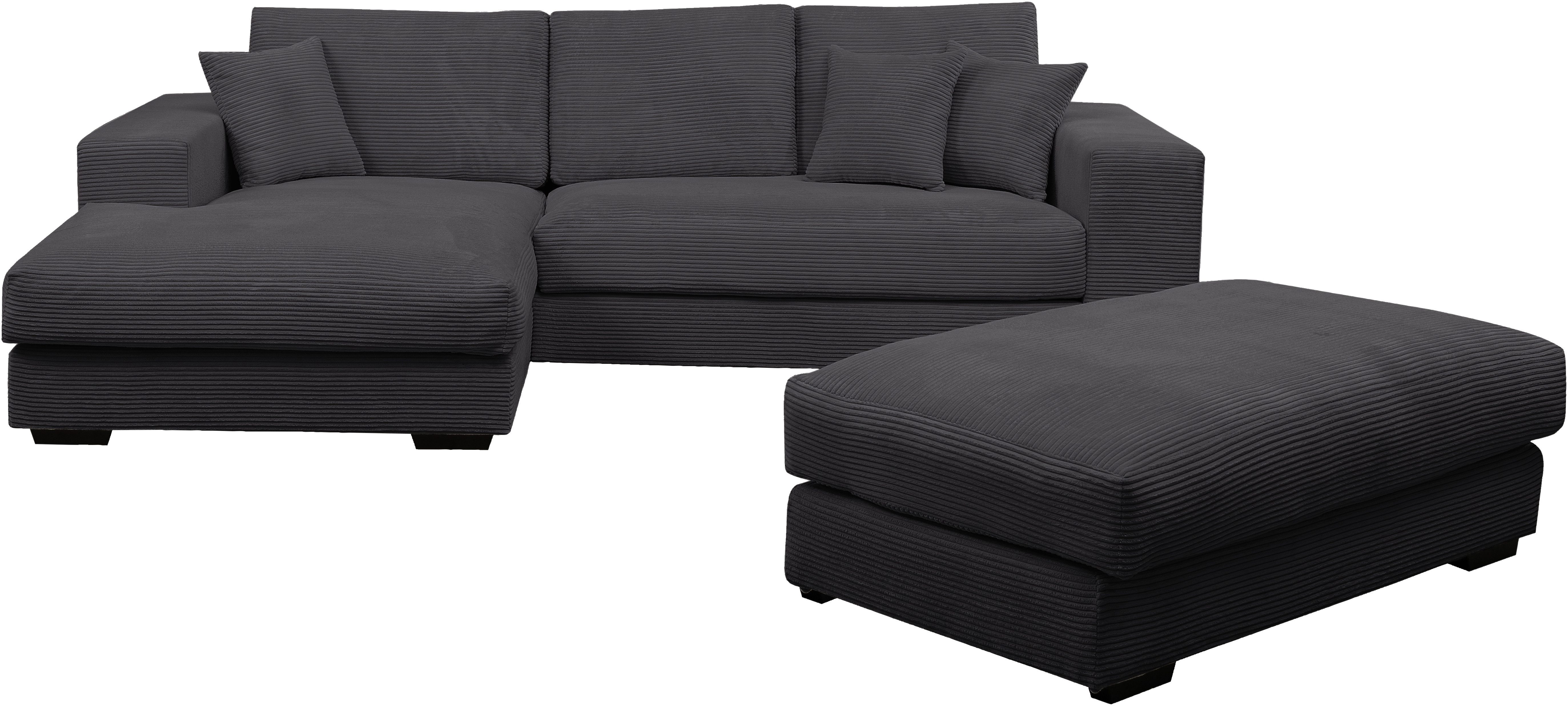 WERK2 Polstergarnitur Eden L-Form + Hocker, günstig online kaufen