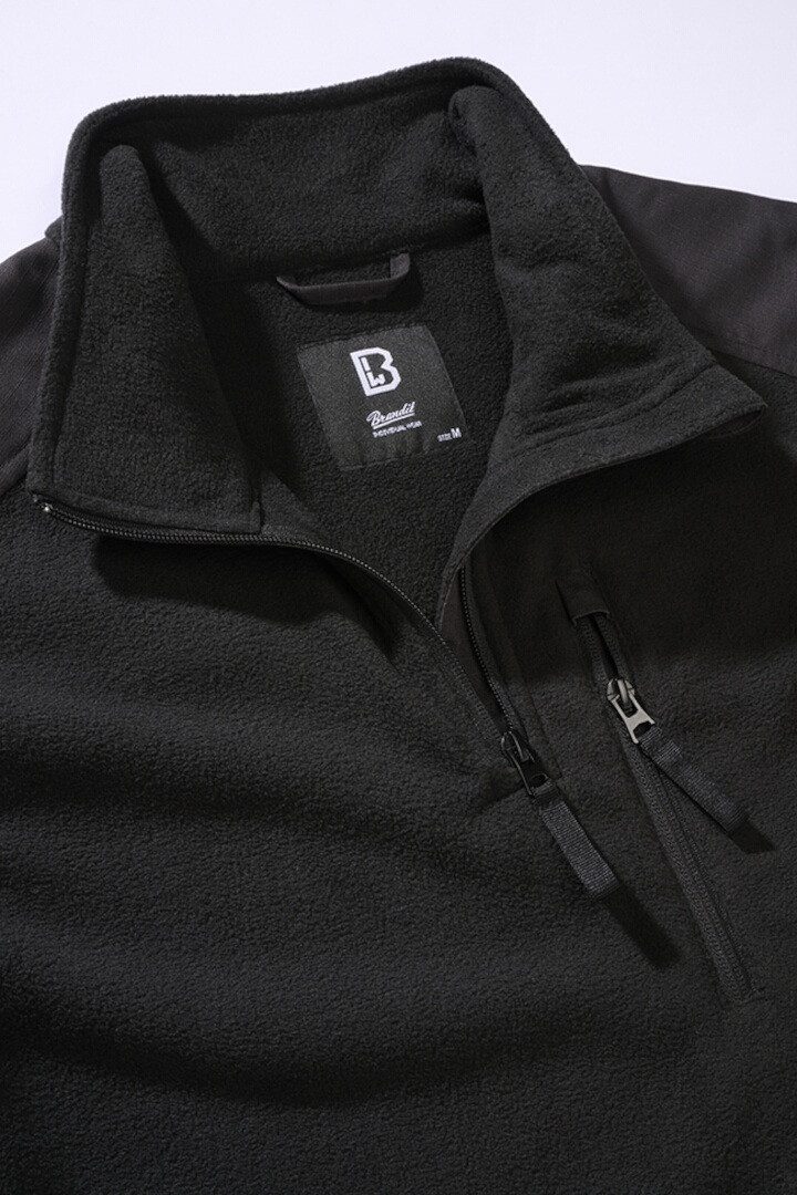 Brandit Sweatshirt Fleece Ripstop Troyer robust
