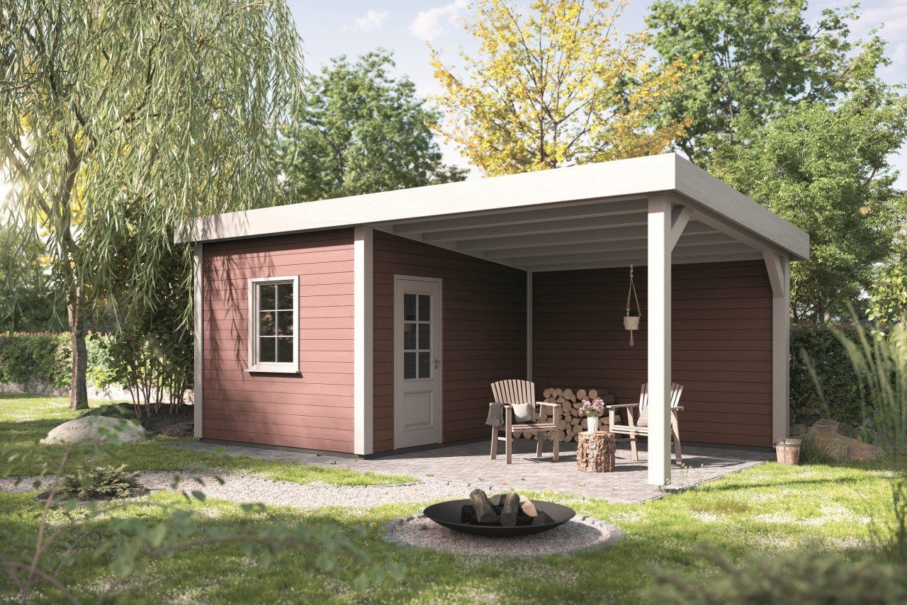 Alpina Holzschutzlasur Alpina Wetterschutzfarbe 2,5 L kirschblütenrosa