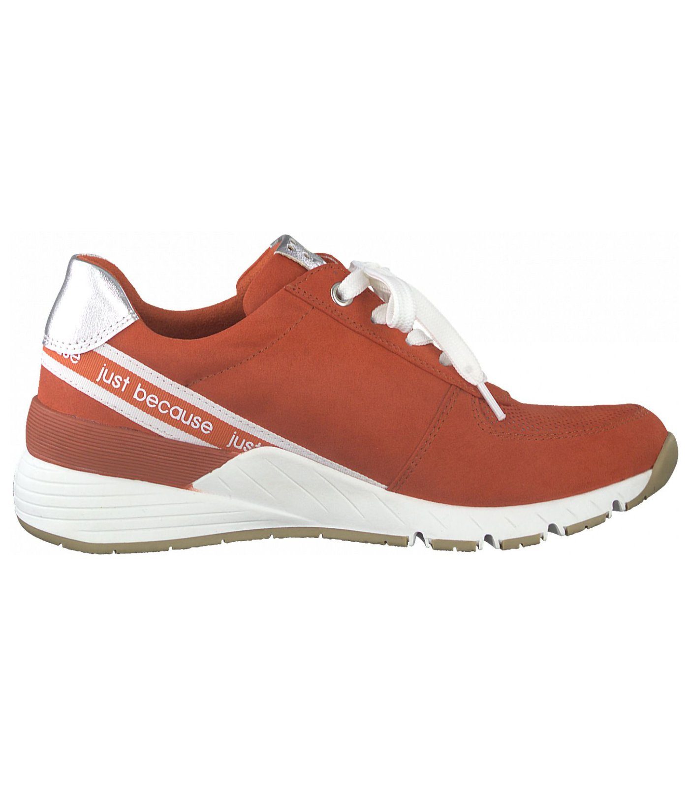 Sneaker Orange MARCO Sneaker Lederimitat/Textil TOZZI