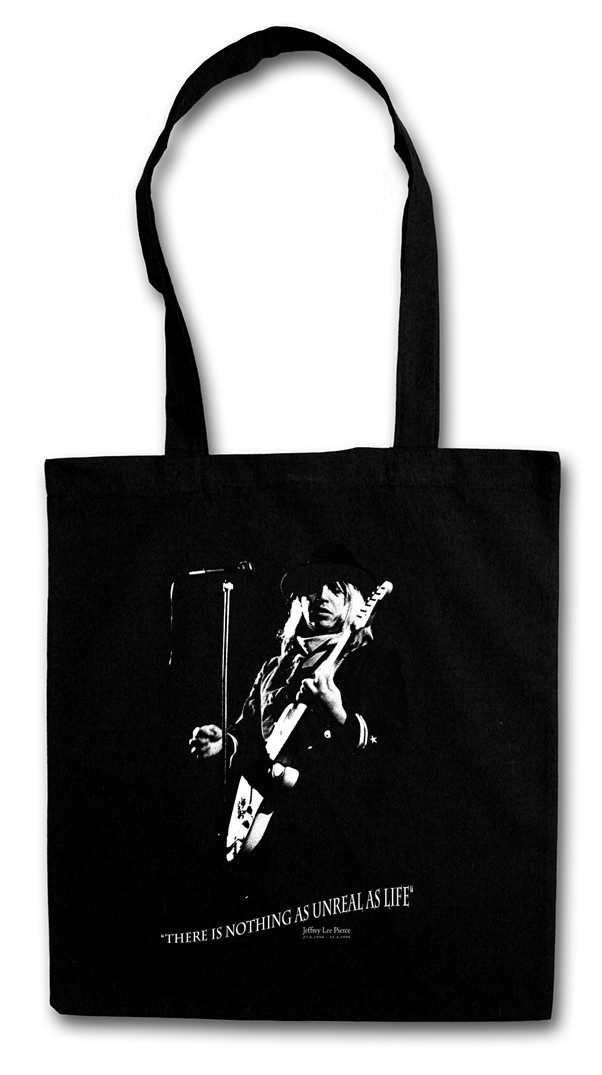 Urban Backwoods Beuteltasche Jeffrey Lee Pierce Retro Stofftasche The Memorial Gun Classic Club (1-tlg), Rock Miami Album Musik