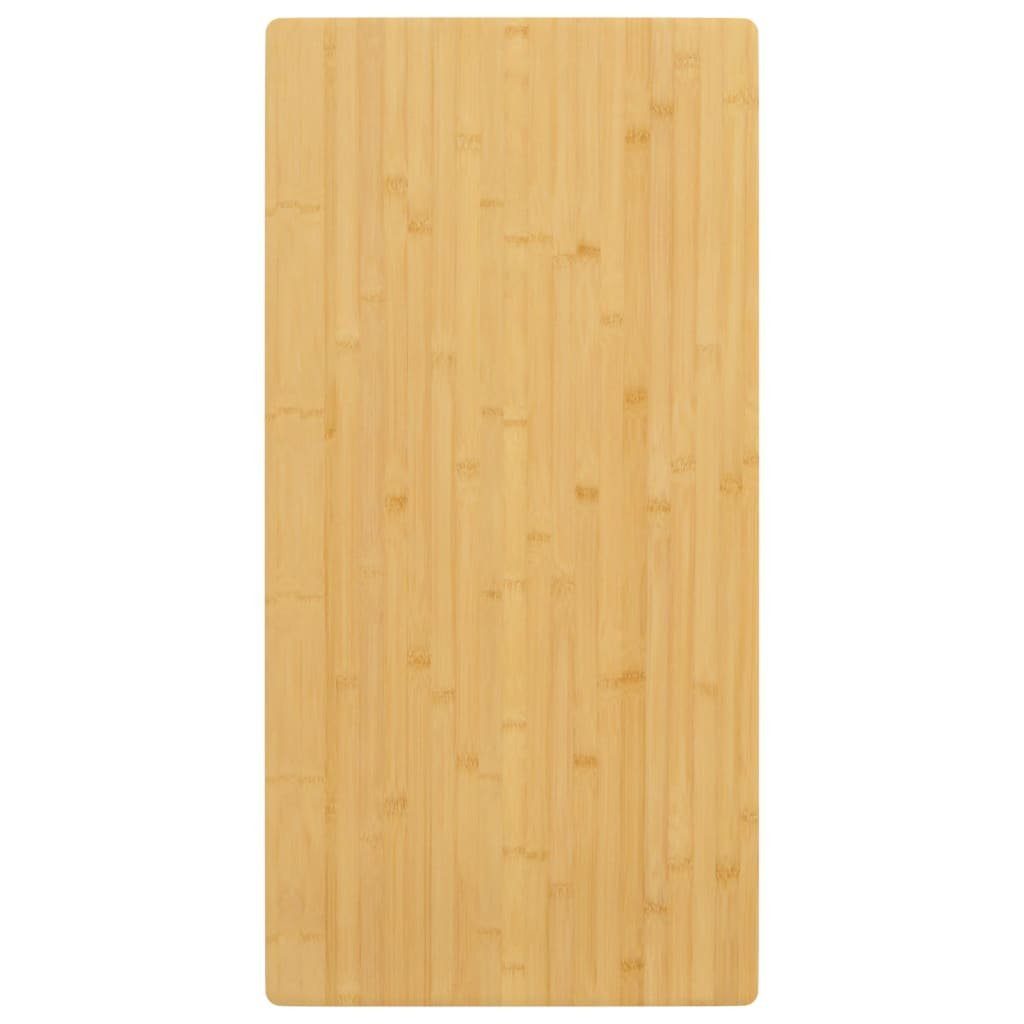 furnicato Tischplatte 40x80x4 cm Bambus (1 St) | Tischplatten