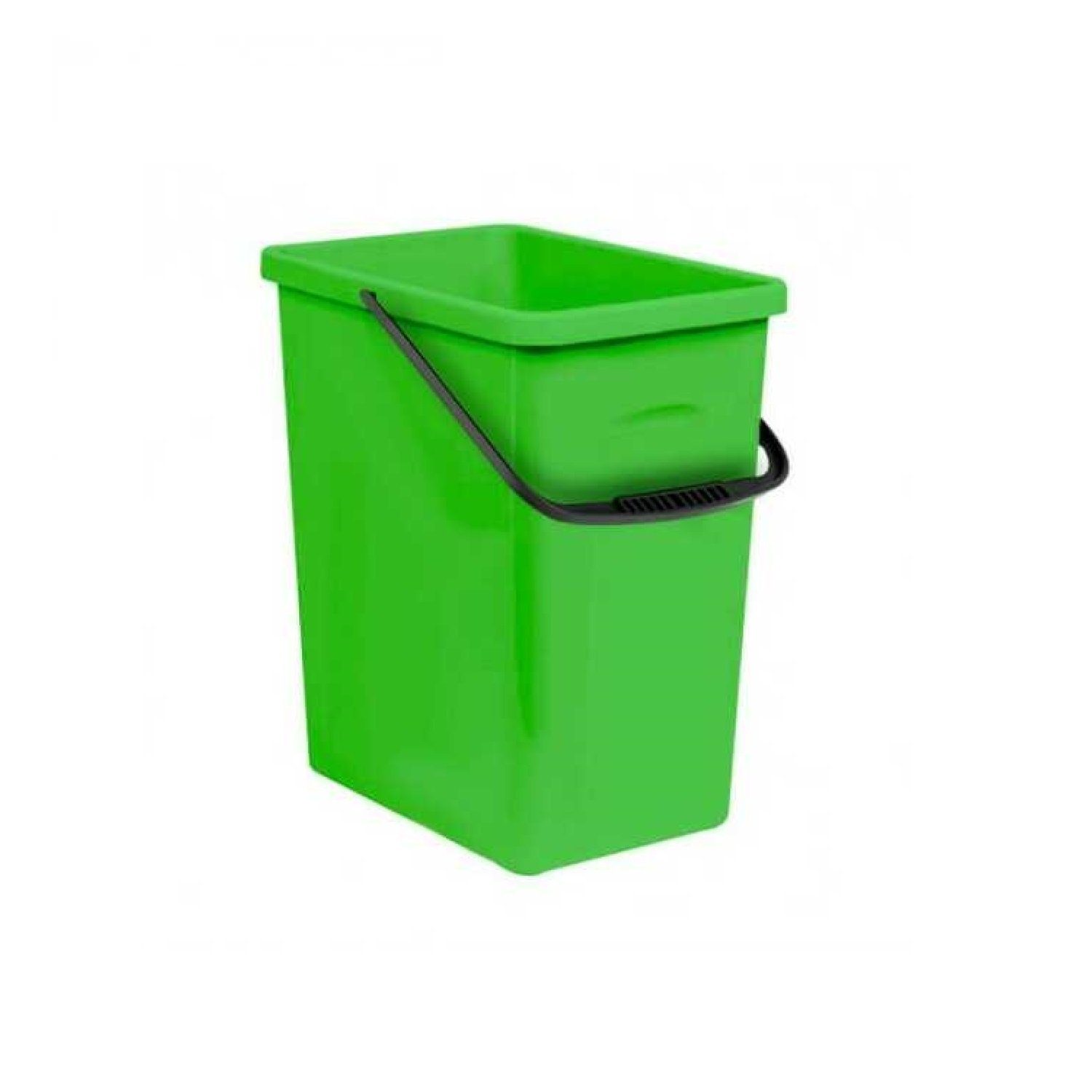 Mülleimer, mit praktischem Tragegriff; 10 Liter Fassungsvermögen