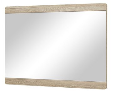 trendteam Garderobenspiegel Malea (Wandspiegel mit Eiche Dekor, 90 x 64 cm)