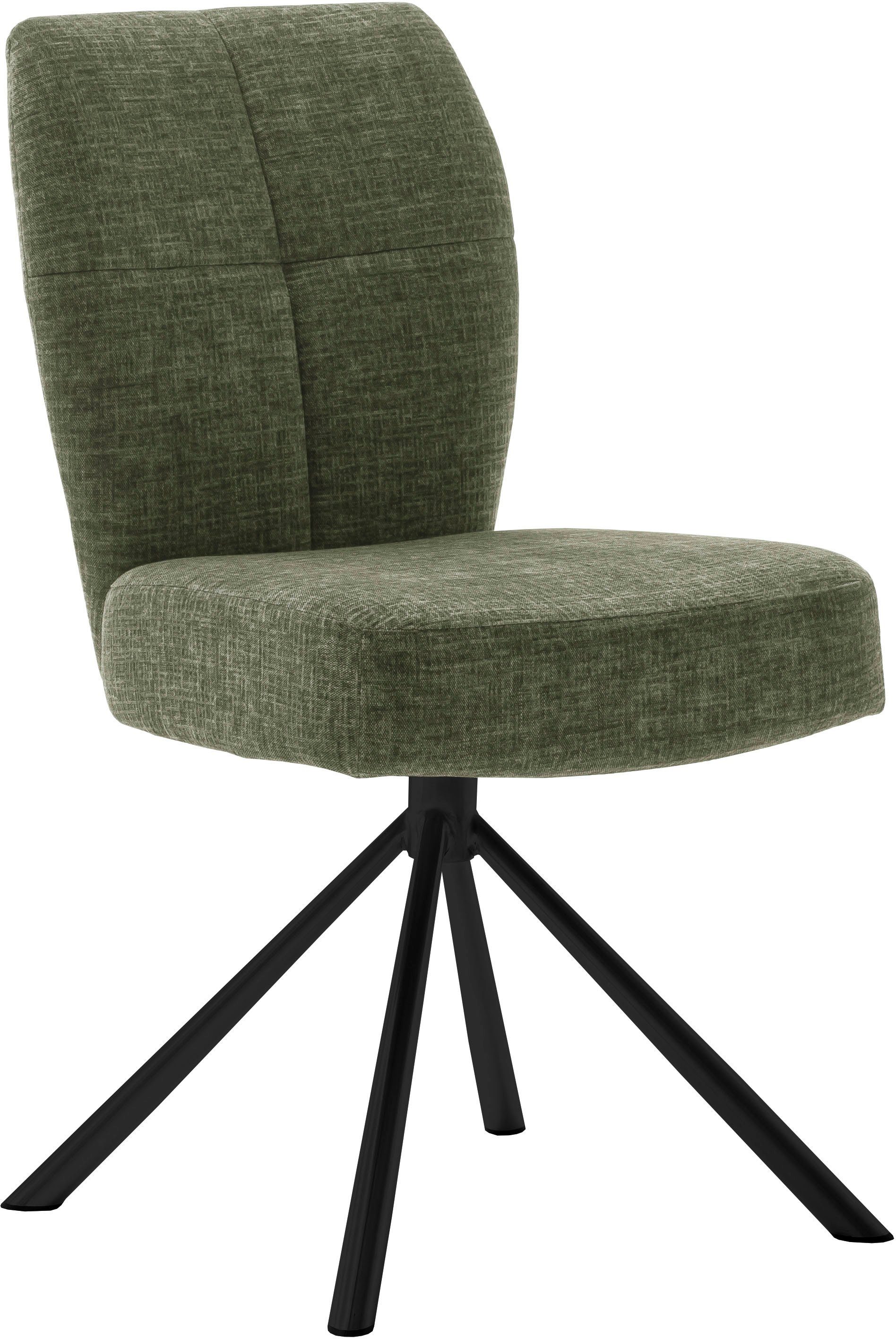matt | MCA furniture | KEA olive olive Esszimmerstuhl lackiert schwarz