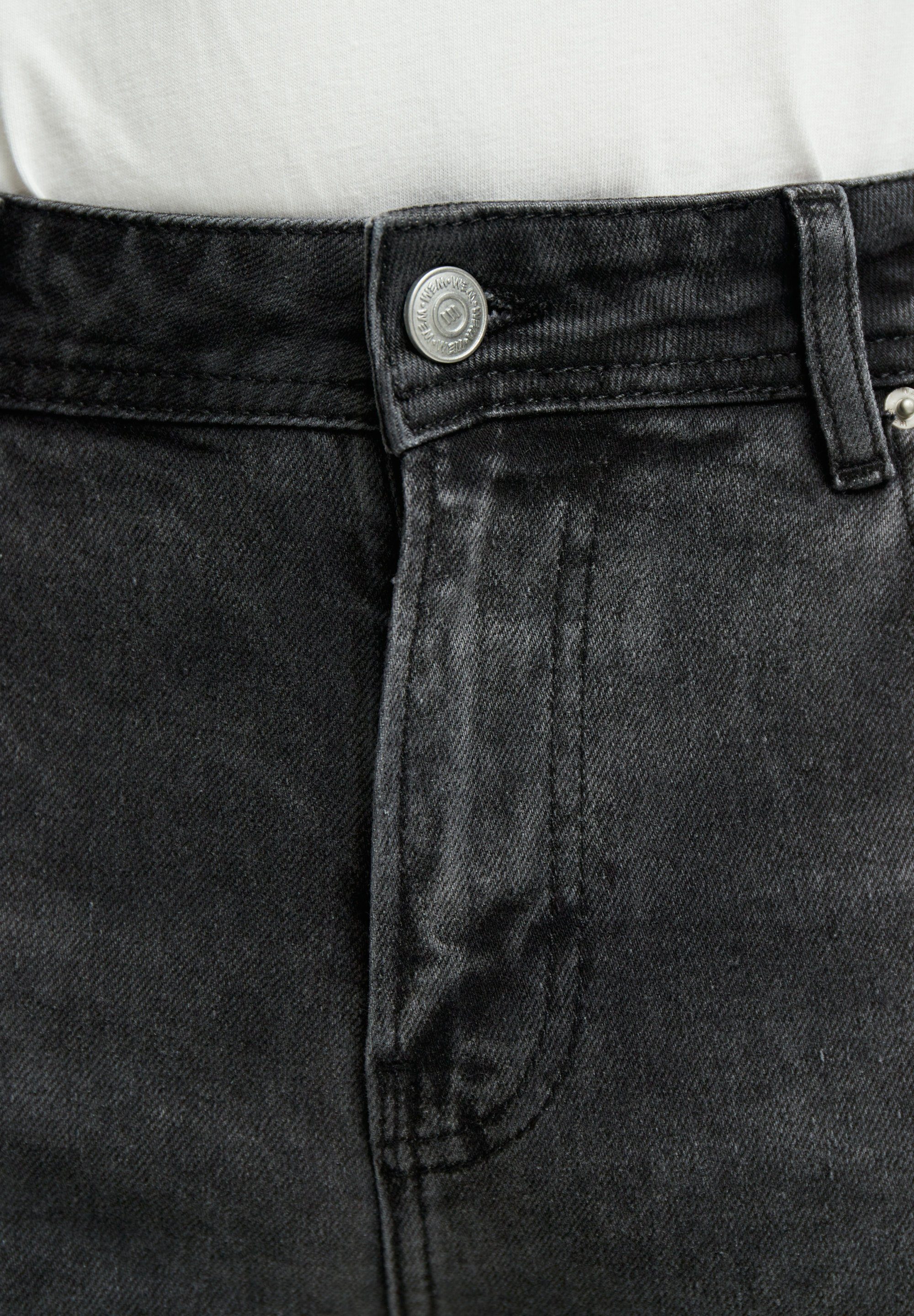 wem Tapered-fit-Jeans Oscar Tapered schmaler Bundhöhe: Mittlere – breiter, Oben unten Fit grey