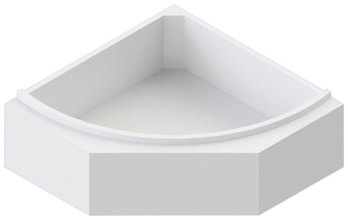 OTTOFOND Eckwanne Madras, (2-tlg), mit Wannenträger