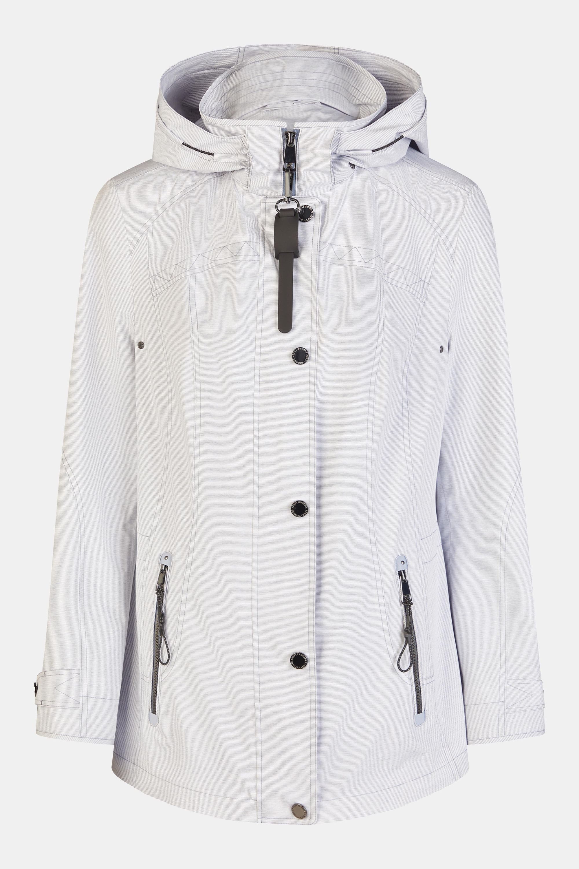 Barbara Lebek Funktionsjacke Übergangsjacke oder Outdoorjacke mit abnehmbarer Kapuze