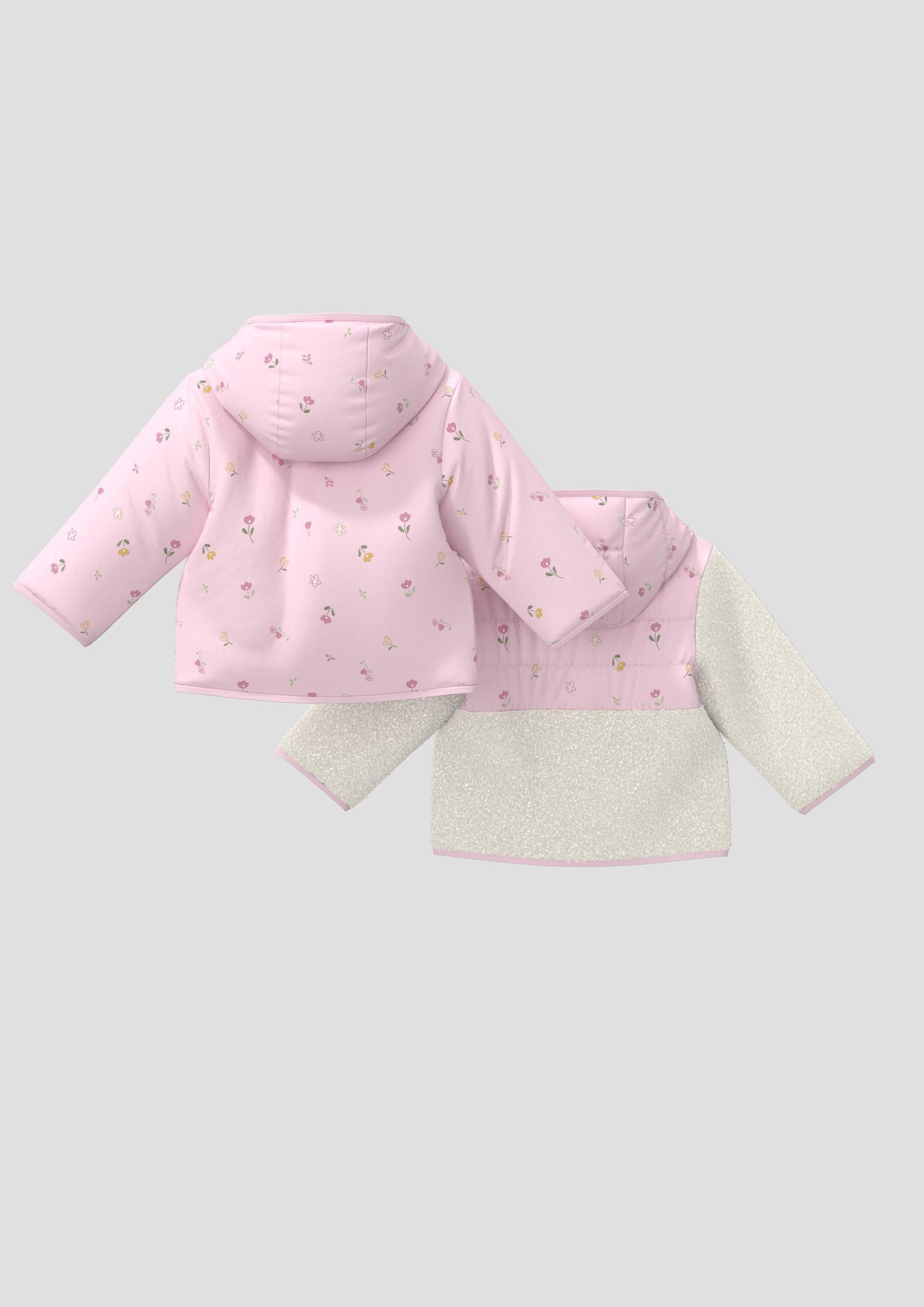 s.Oliver Funktionsjacke Outdoor-Jacke Unisex Wendejacke mit Teddyplüsch