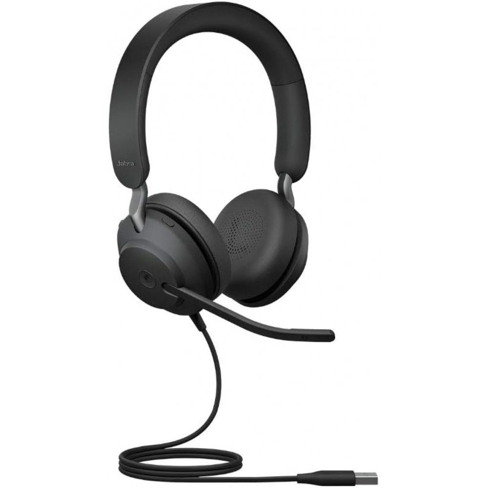 Evolve2 Stereo MS - Over Ear Headset - schwarz Kopfhörer