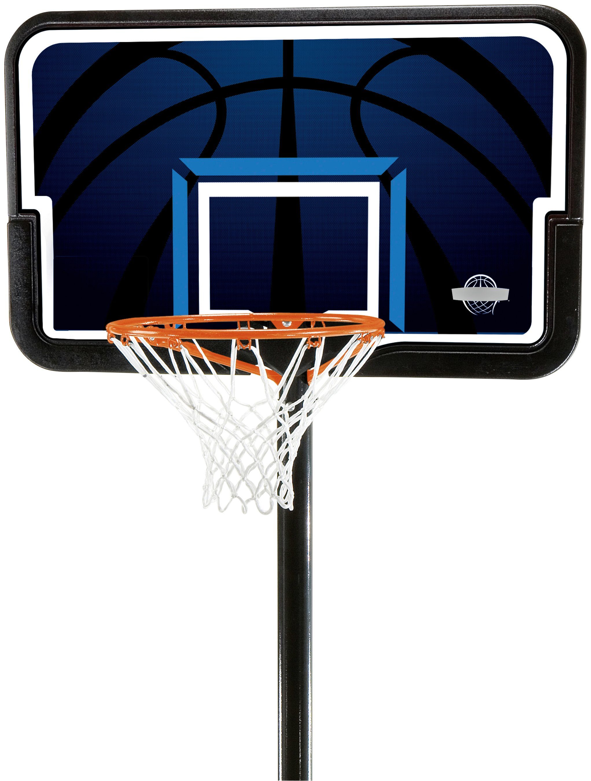 Spielzeug Basketballkörbe 50NRTH Basketballkorb Nevada, höhenverstellbar schwarz/blau