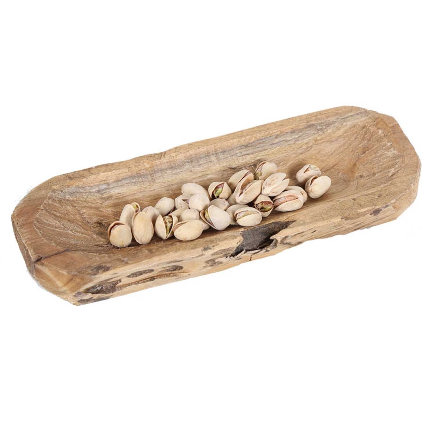 Casa Moro Dekoschale Holz Schale Flavio Massiv Holz Obstschale Dekoschale, aus Massivholz gefertigt